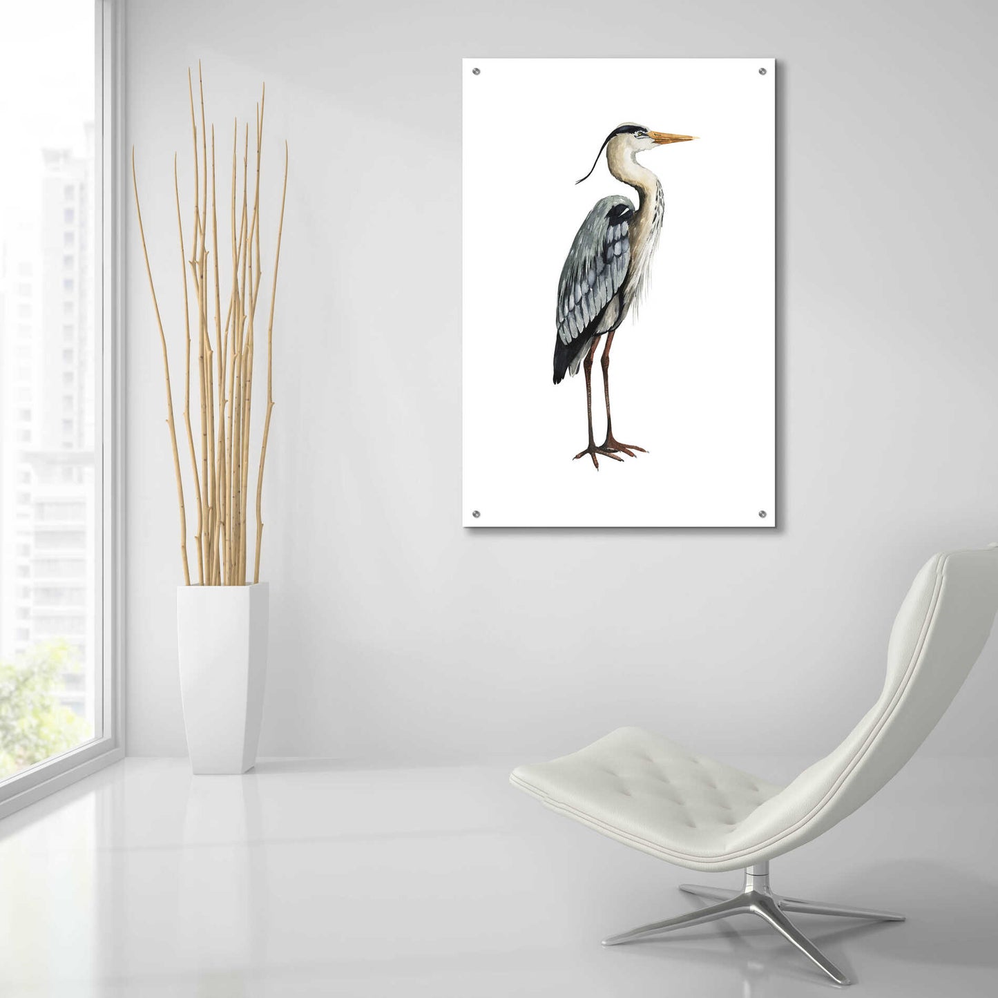 Epic Art 'Sea Bird V' by Grace Popp, Acrylic Glass Wall Art,24x36