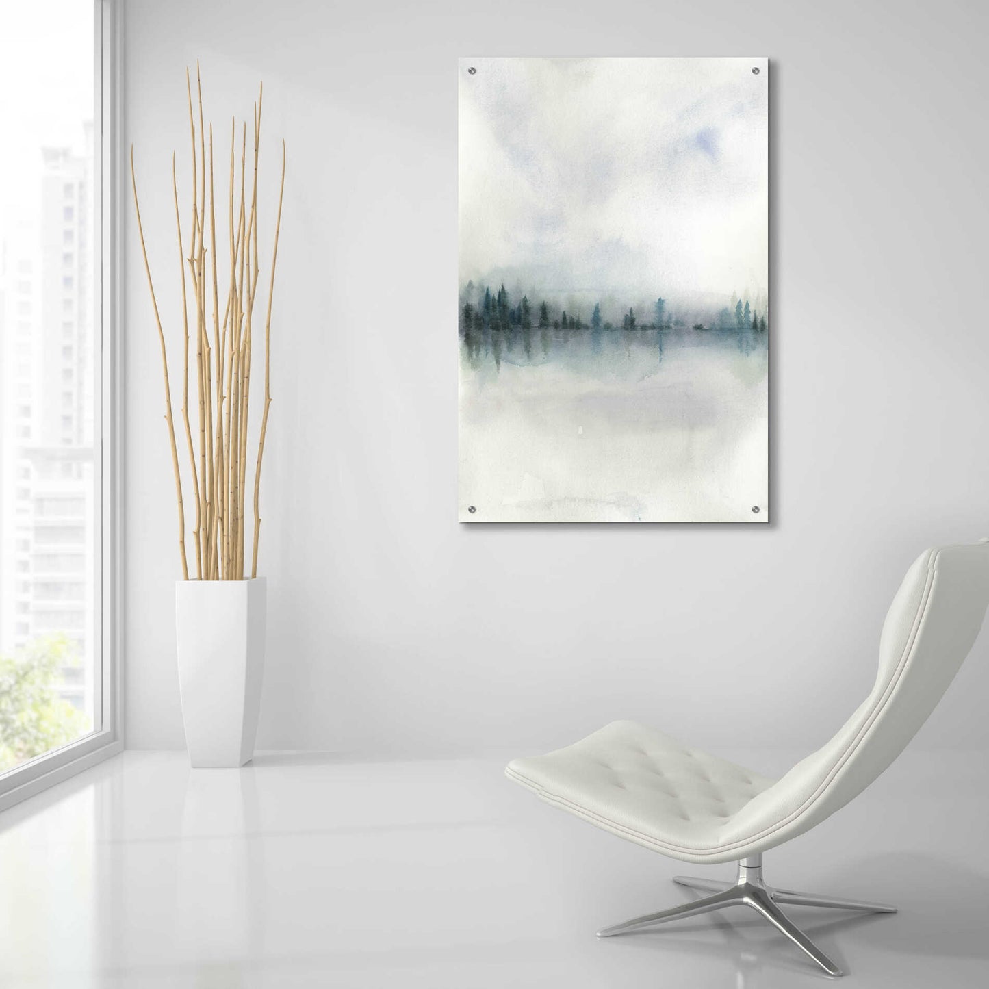Epic Art 'Horizon Whisper II' by Grace Popp, Acrylic Glass Wall Art,24x36