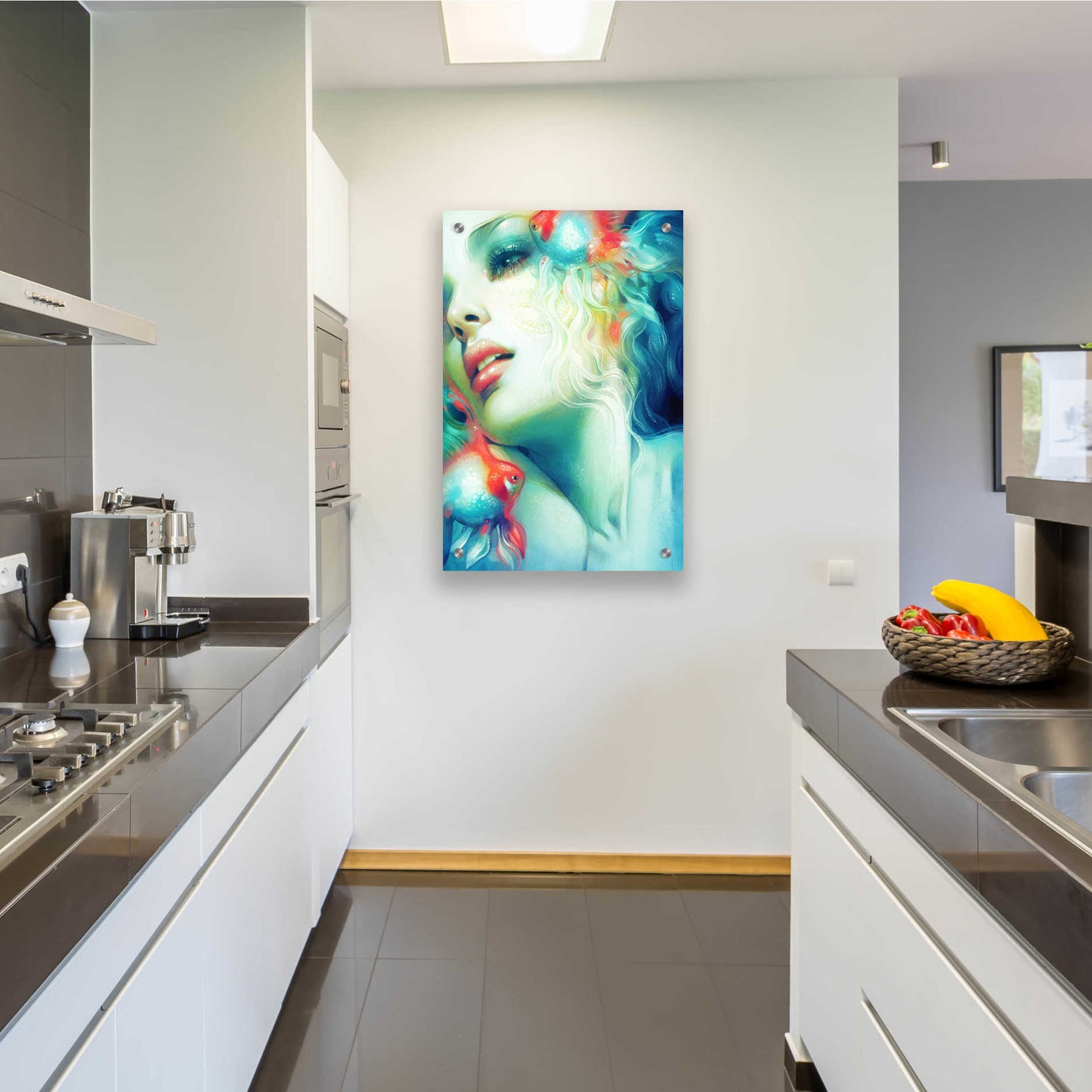 Epic Art 'Scale' by Anna Dittman, Acrylic Glass Wall Art,24x36