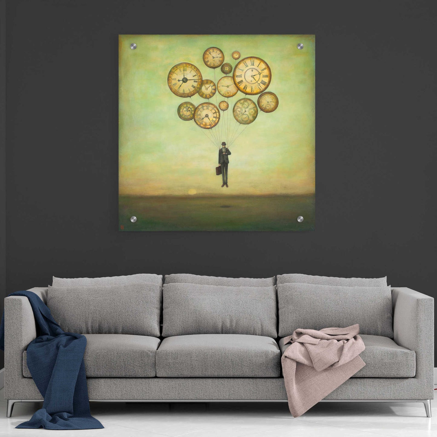 Epic Art 'Waiting for Time to Fly' by Duy Huynh, Acrylic Glass Wall Art,36x36