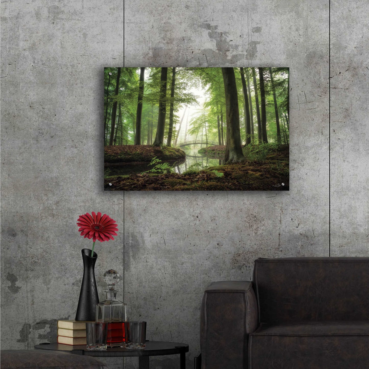 Epic Art 'On a Beautiful Morning' by Martin Podt, Acrylic Glass Wall Art,36x24