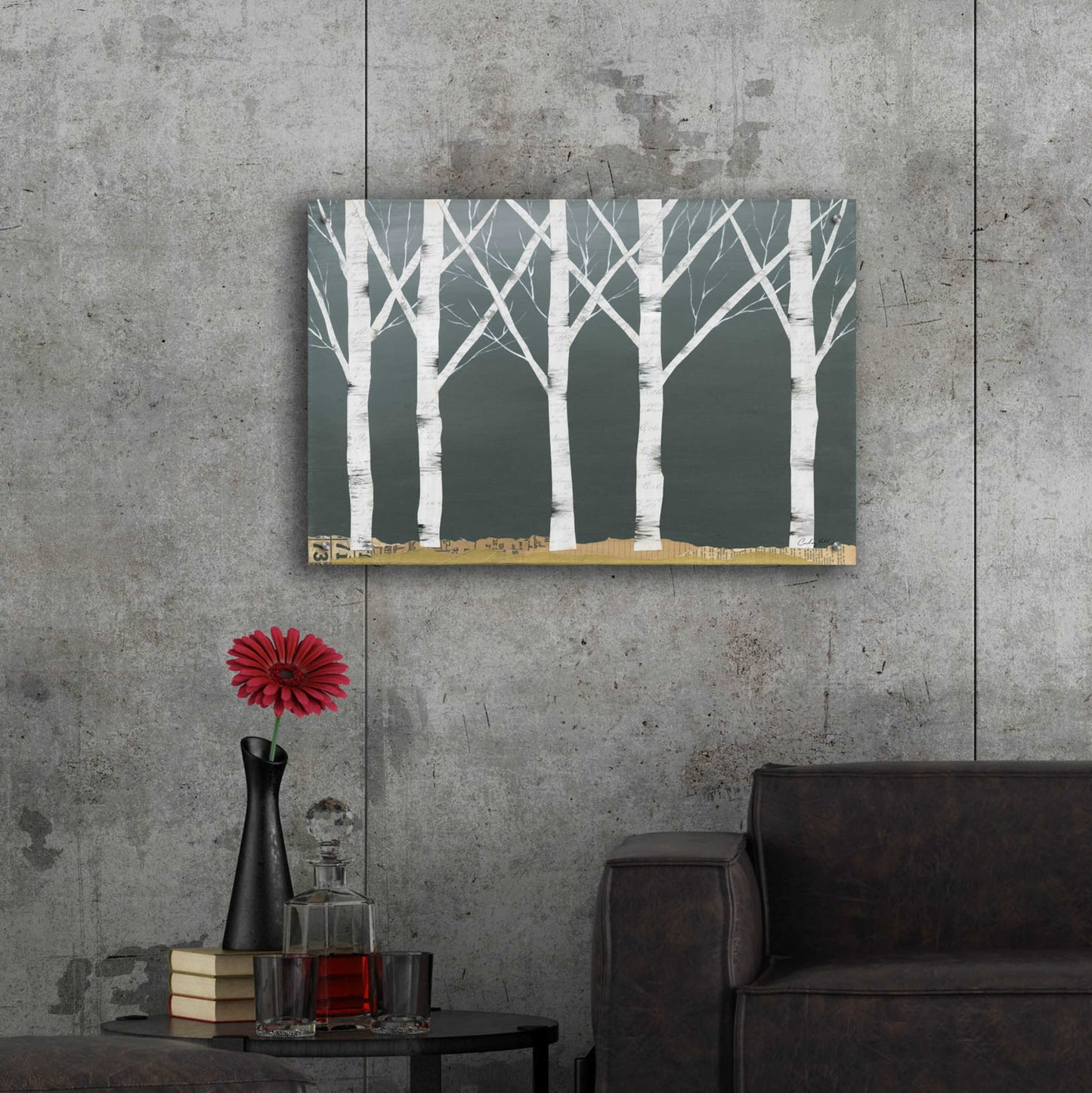 Epic Art 'In The Forest' by Courtney Prahl, Acrylic Glass Wall Art,36x24