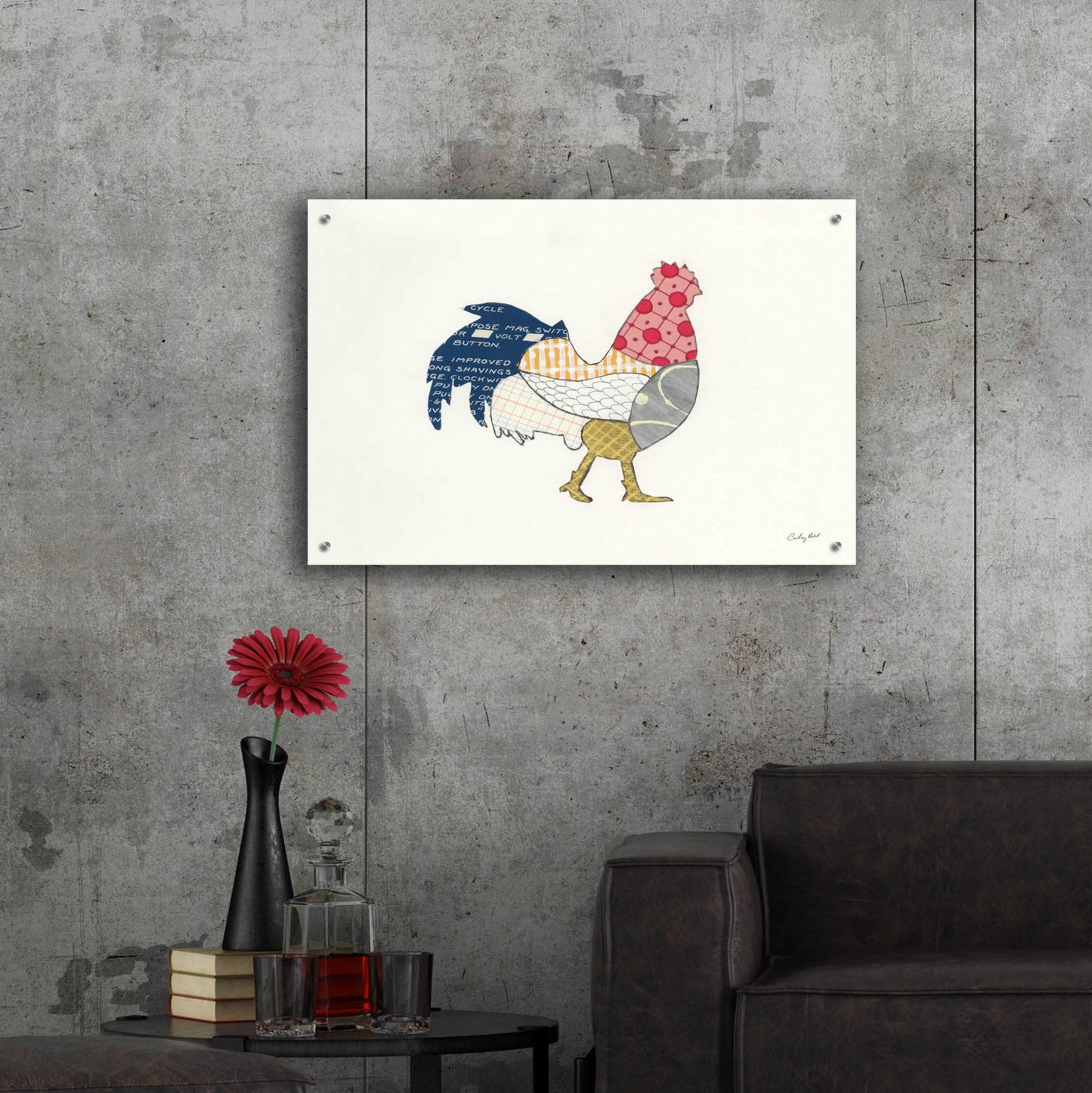Epic Art 'From the Butcher I by Courtney Prahl, Acrylic Glass Wall Art,36x24