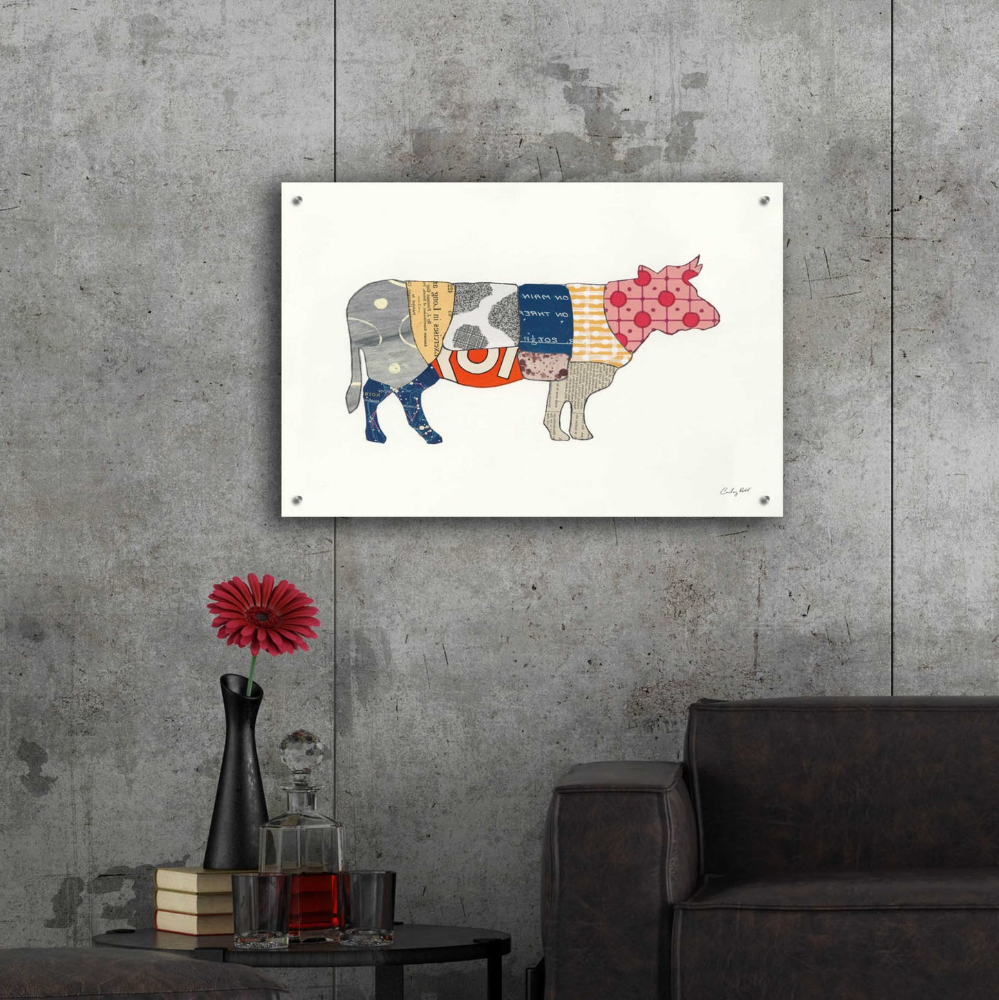 Epic Art 'From the Butcher III by Courtney Prahl, Acrylic Glass Wall Art,36x24