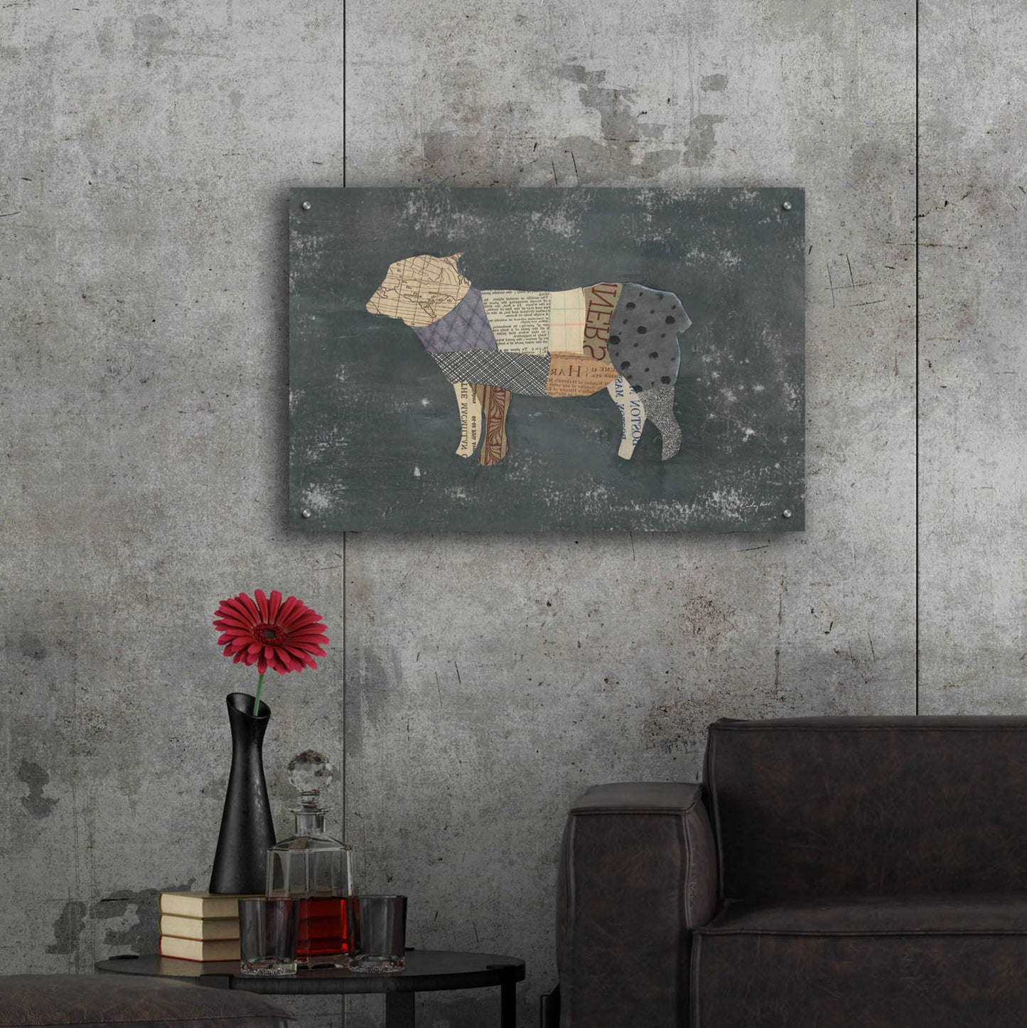 Epic Art 'From the Butcher Elements 19 by Courtney Prahl, Acrylic Glass Wall Art,36x24