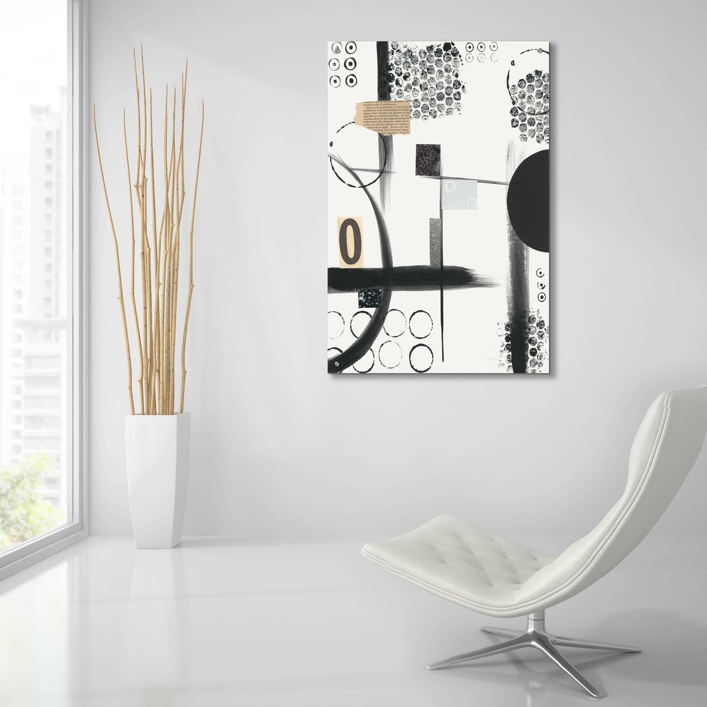 Epic Art 'Zero by Courtney Prahl, Acrylic Glass Wall Art,24x36