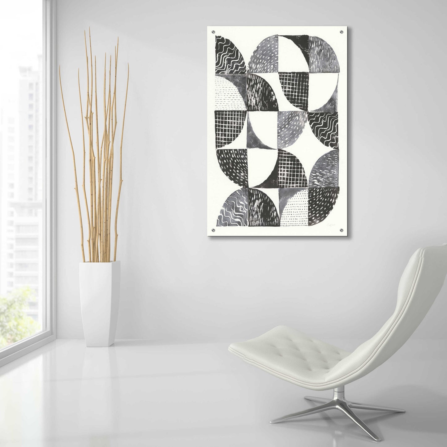 Epic Art 'Night Sky I by Courtney Prahl, Acrylic Glass Wall Art,24x36