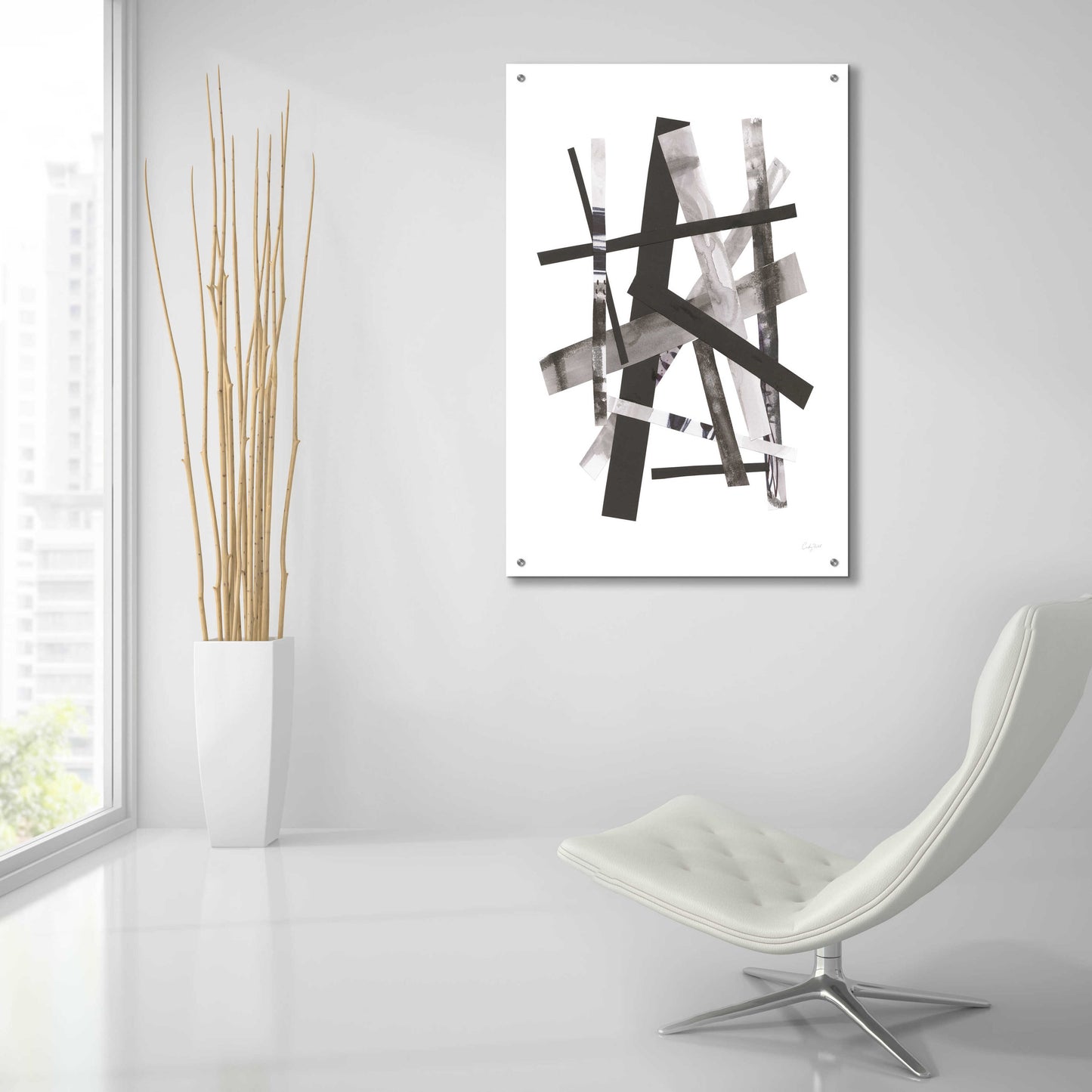Epic Art 'Sunday Morning II by Courtney Prahl, Acrylic Glass Wall Art,24x36