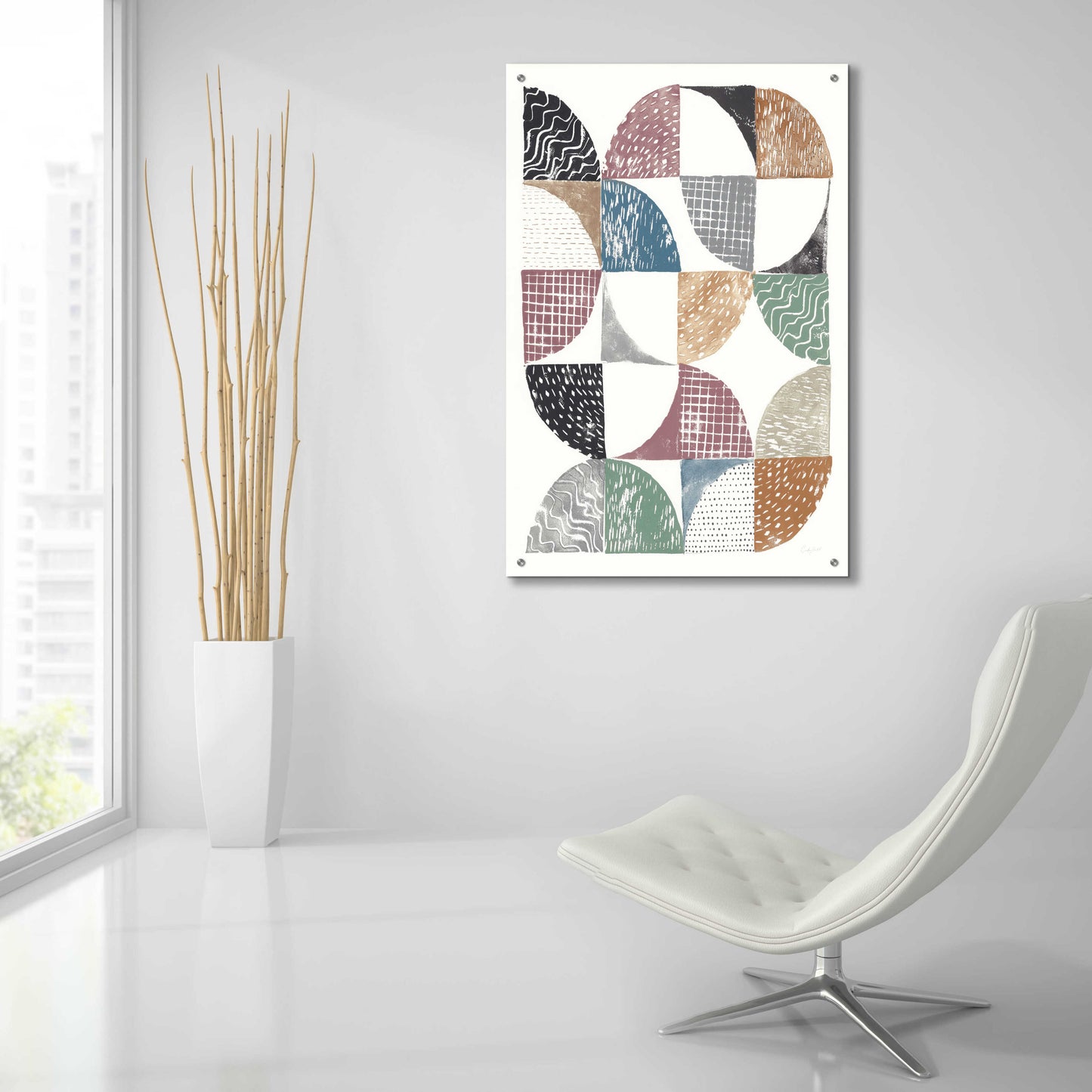 Epic Art 'Colorful Night Sky I by Courtney Prahl, Acrylic Glass Wall Art,24x36