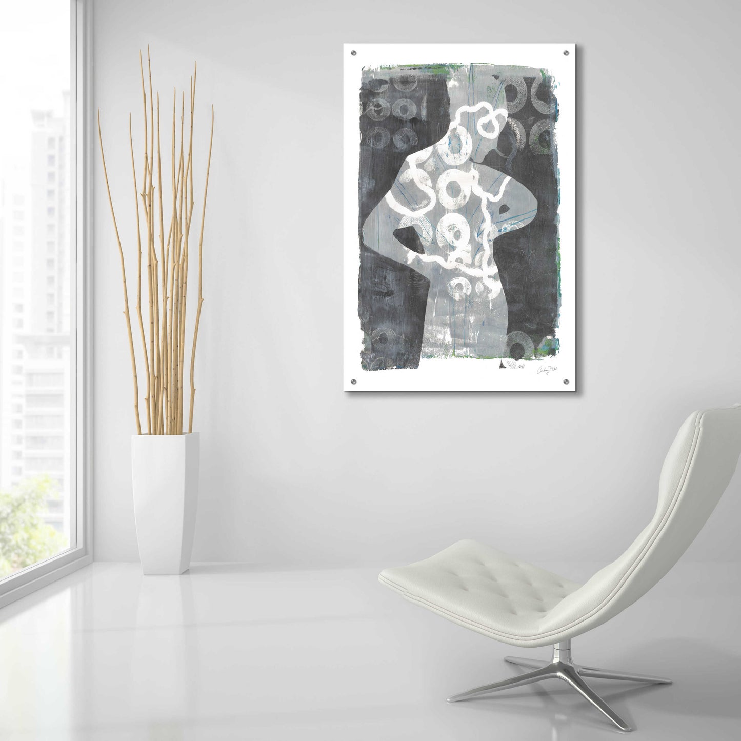 Epic Art 'Contemplate I by Courtney Prahl, Acrylic Glass Wall Art,24x36