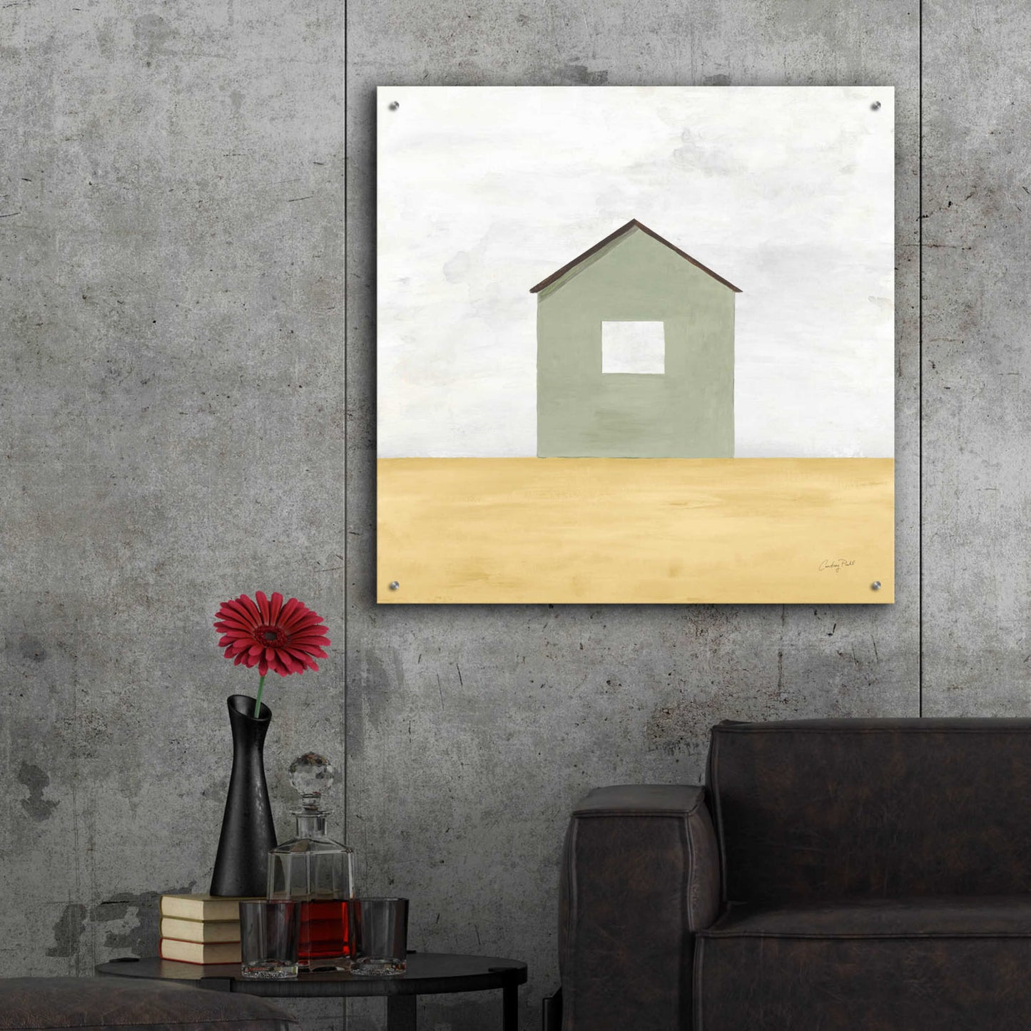 Epic Art 'Rural Simplicity II by Courtney Prahl, Acrylic Glass Wall Art,36x36