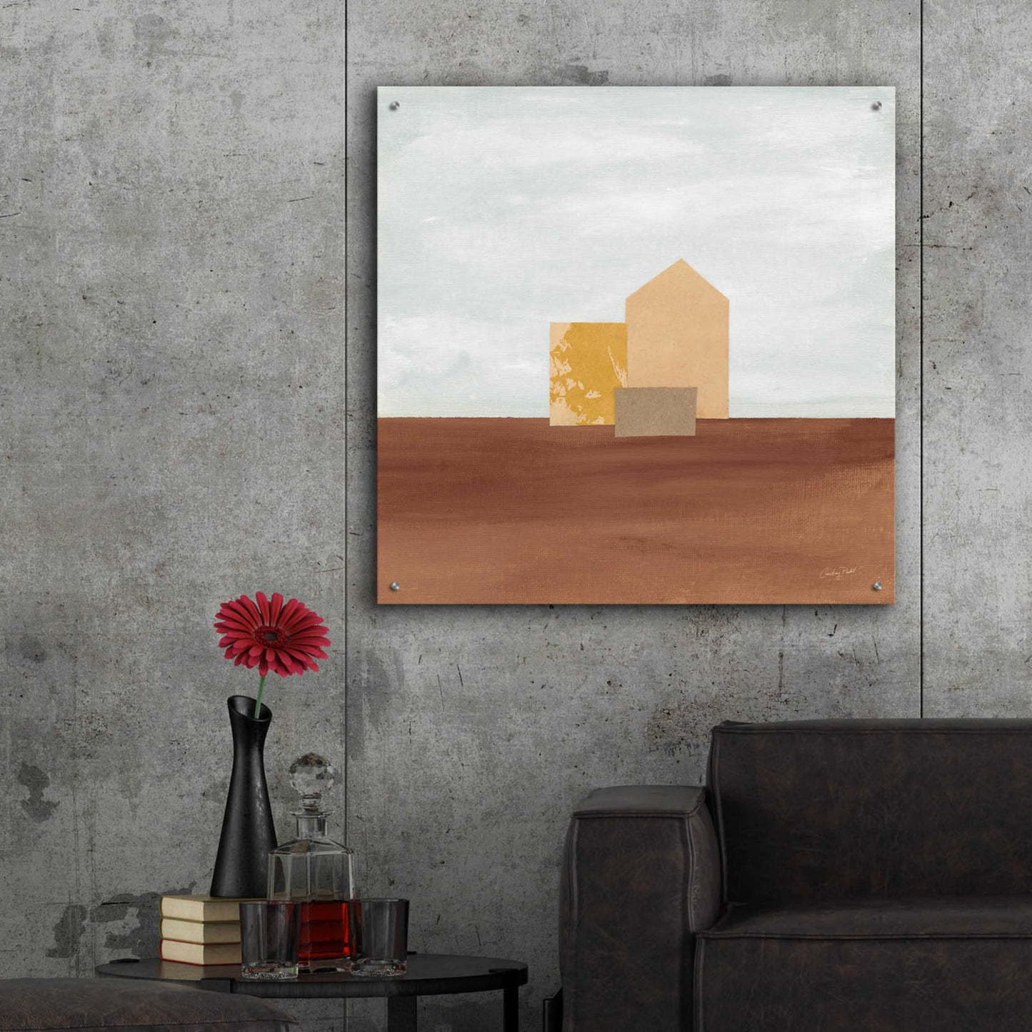Epic Art 'Homeward II by Courtney Prahl, Acrylic Glass Wall Art,36x36