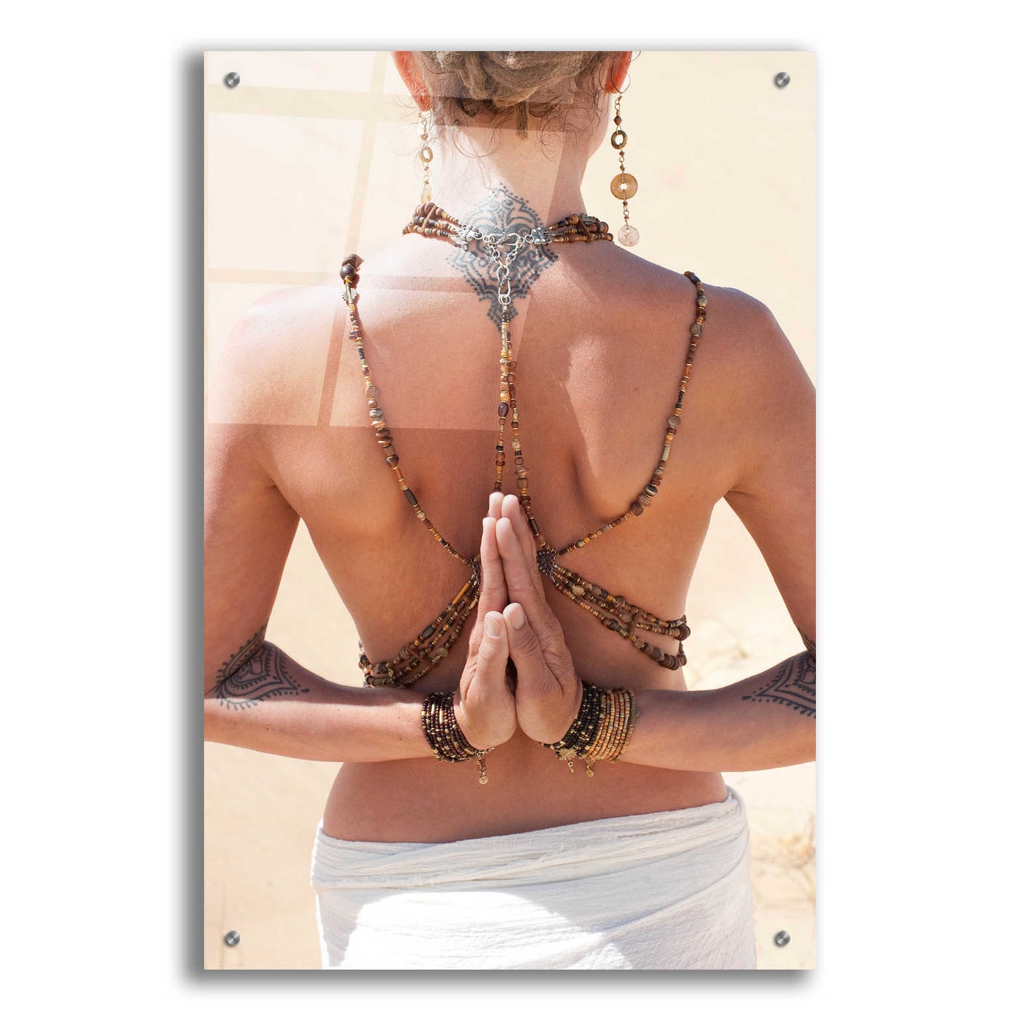 Epic Art 'Body Mind And Spirit' by Elena Ray, Acrylic Glass Wall Art