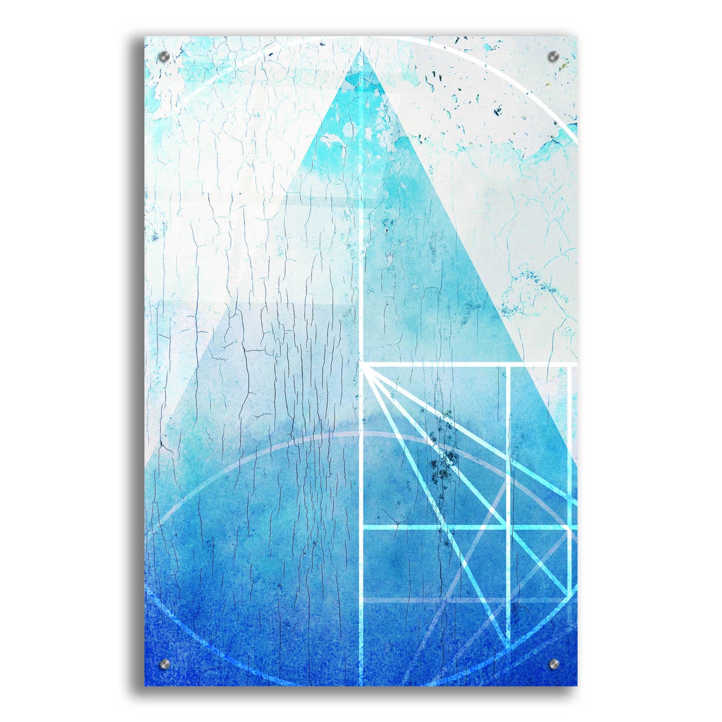 Epic Art 'Sacred Geometry' by Elena Ray, Acrylic Glass Wall Art