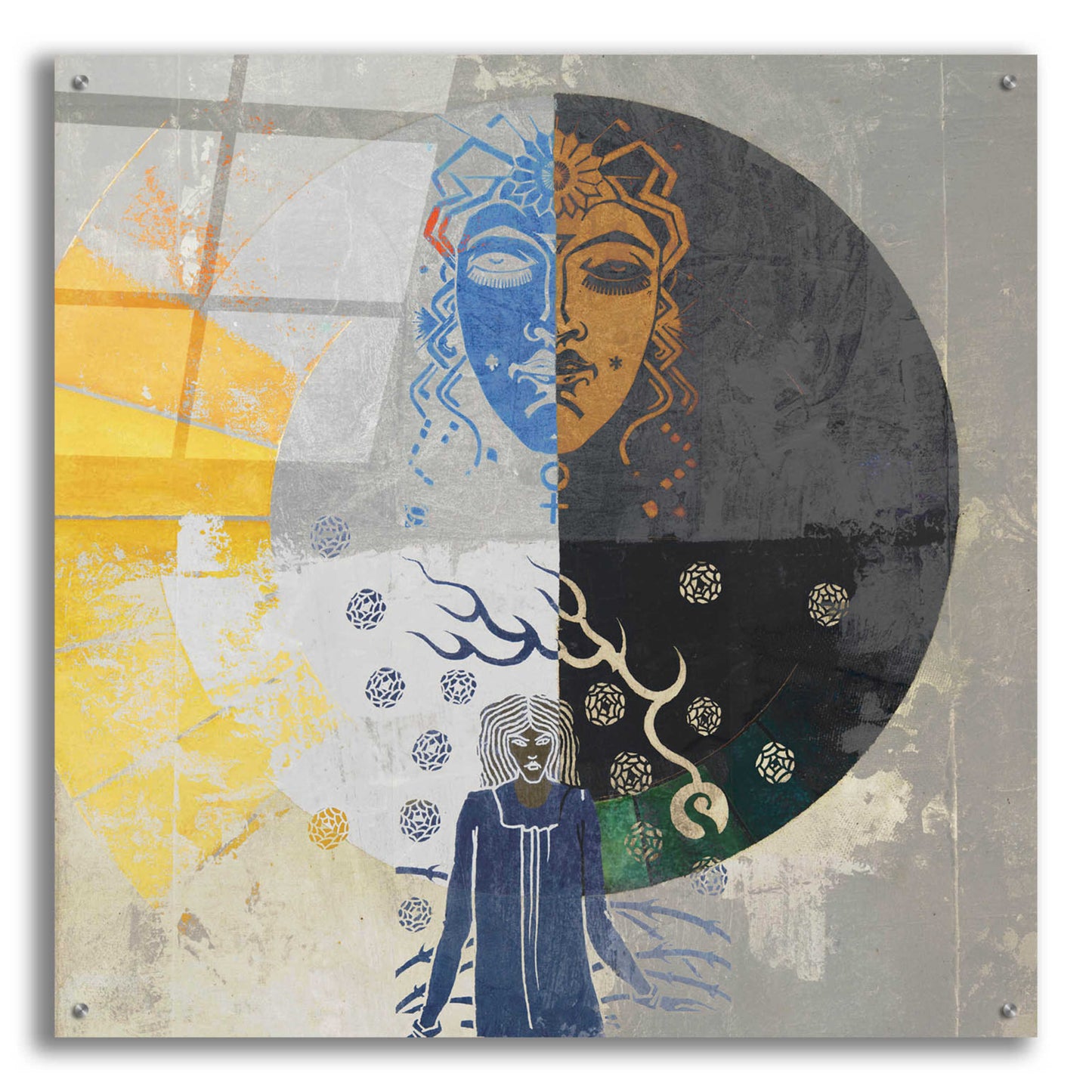 Epic Art 'My Great Soul' by Elena Ray, Acrylic Glass Wall Art
