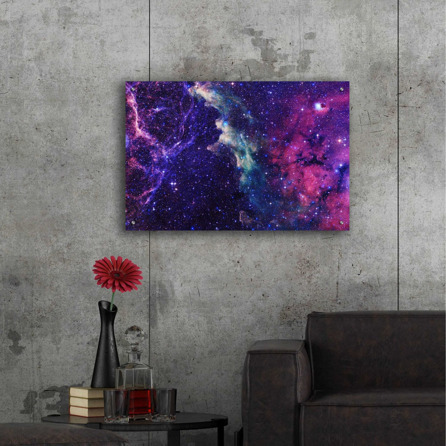 Epic Art 'Deep Space' by Epic Portfolio, Acrylic Glass Wall Art,36x24