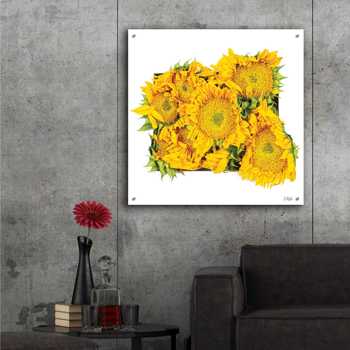 Epic Art 'Fall Feels II' by Donnie Quillen, Acrylic Glass Wall Art,36x36