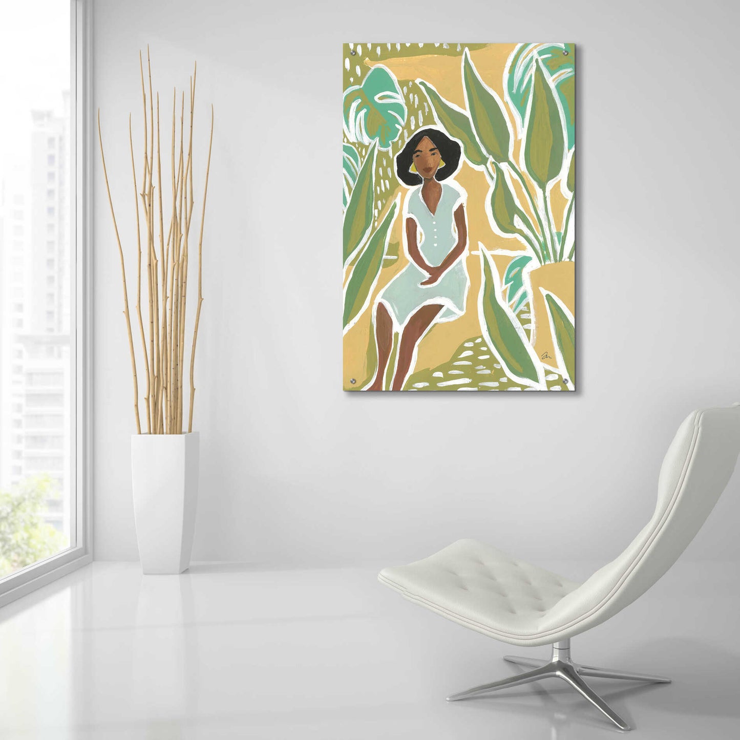 Epic Art 'Warm Sunshine' by Jessica Mingo, Acrylic Glass Wall Art,24x36