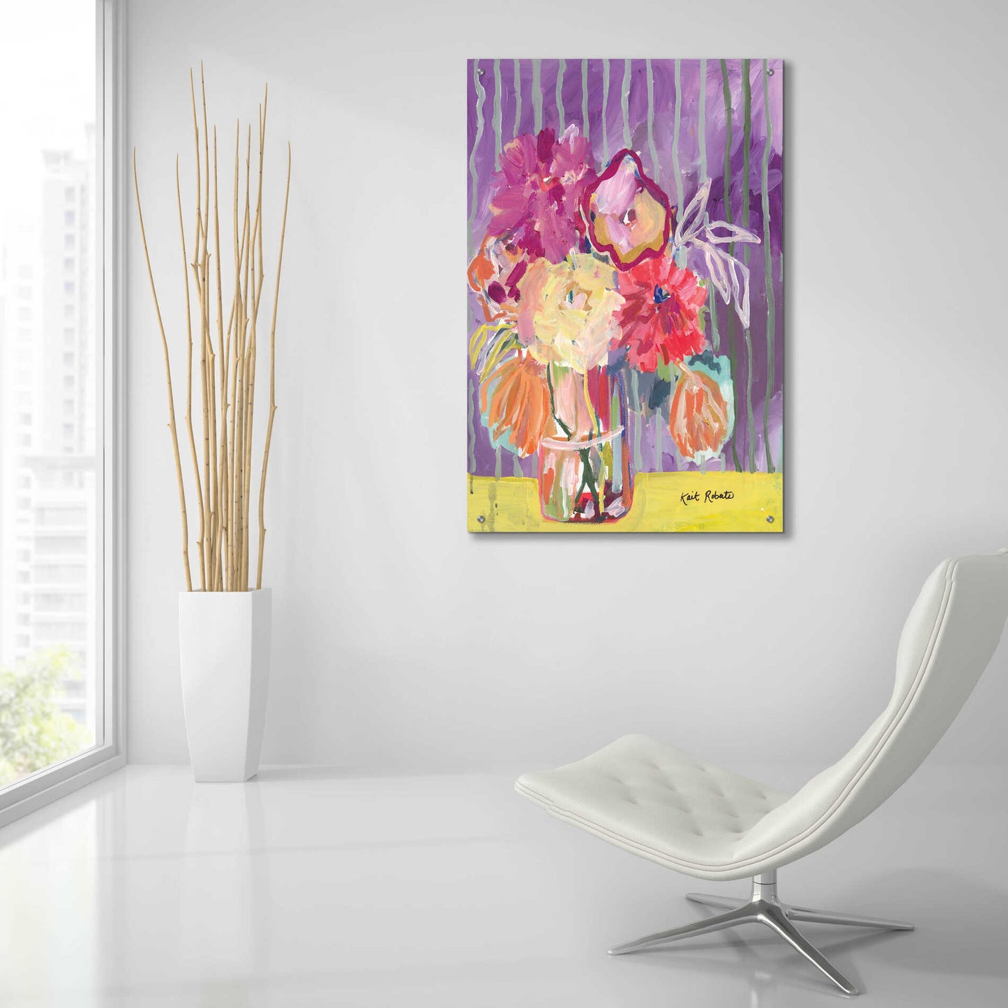 Epic Art 'Unexpected Gift' by Kait Roberts, Acrylic Glass Wall Art,24x36