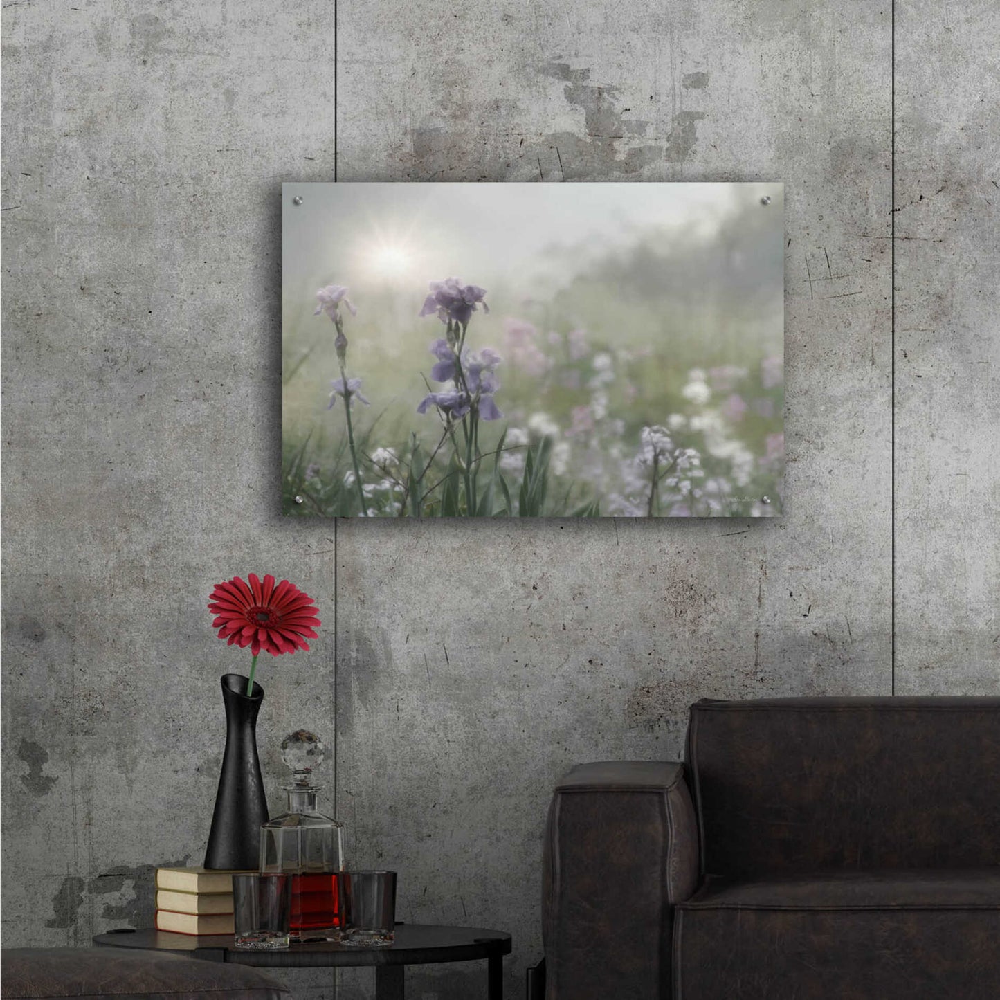 Epic Art 'Spring Bling' by Lori Deiter, Acrylic Glass Wall Art,36x24