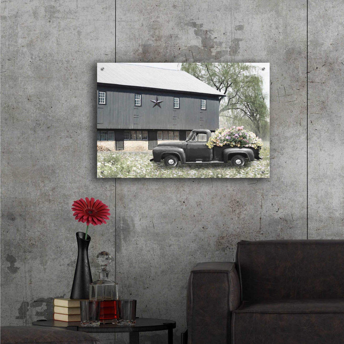 Epic Art 'High on Summertime' by Lori Deiter, Acrylic Glass Wall Art,36x24
