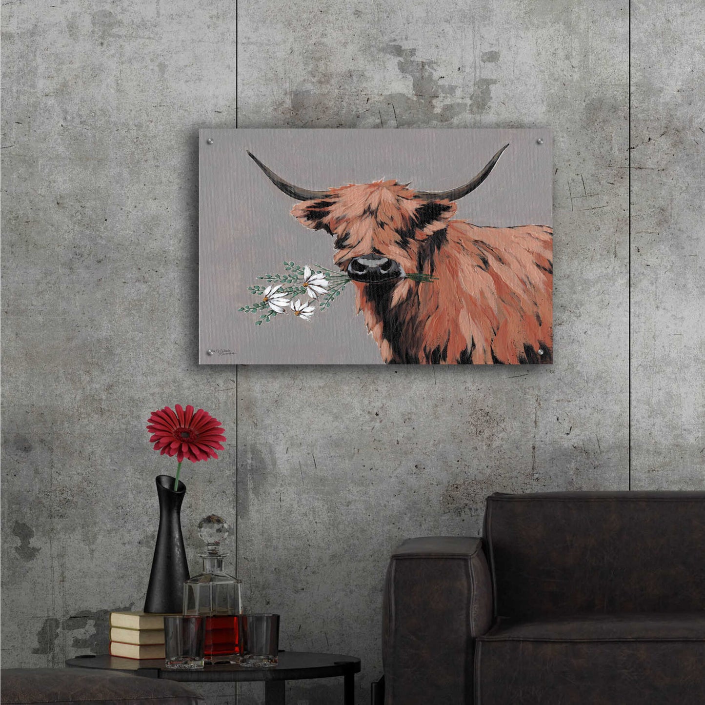 Epic Art 'Daisy Mae' by Michele Norman, Acrylic Glass Wall Art,36x24