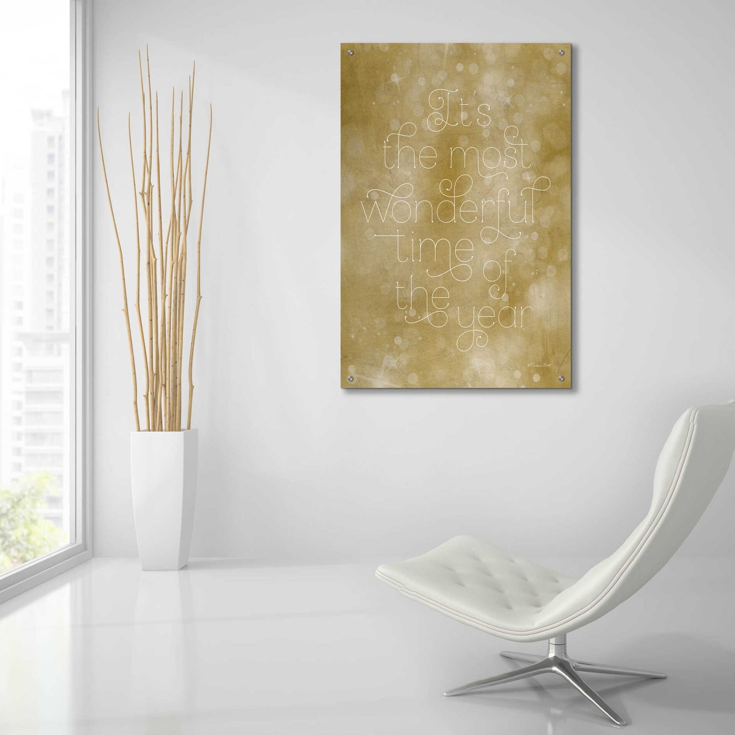 Epic Art 'Most Wonderful Time of the Year' by Susan Ball, Acrylic Glass Wall Art,24x36