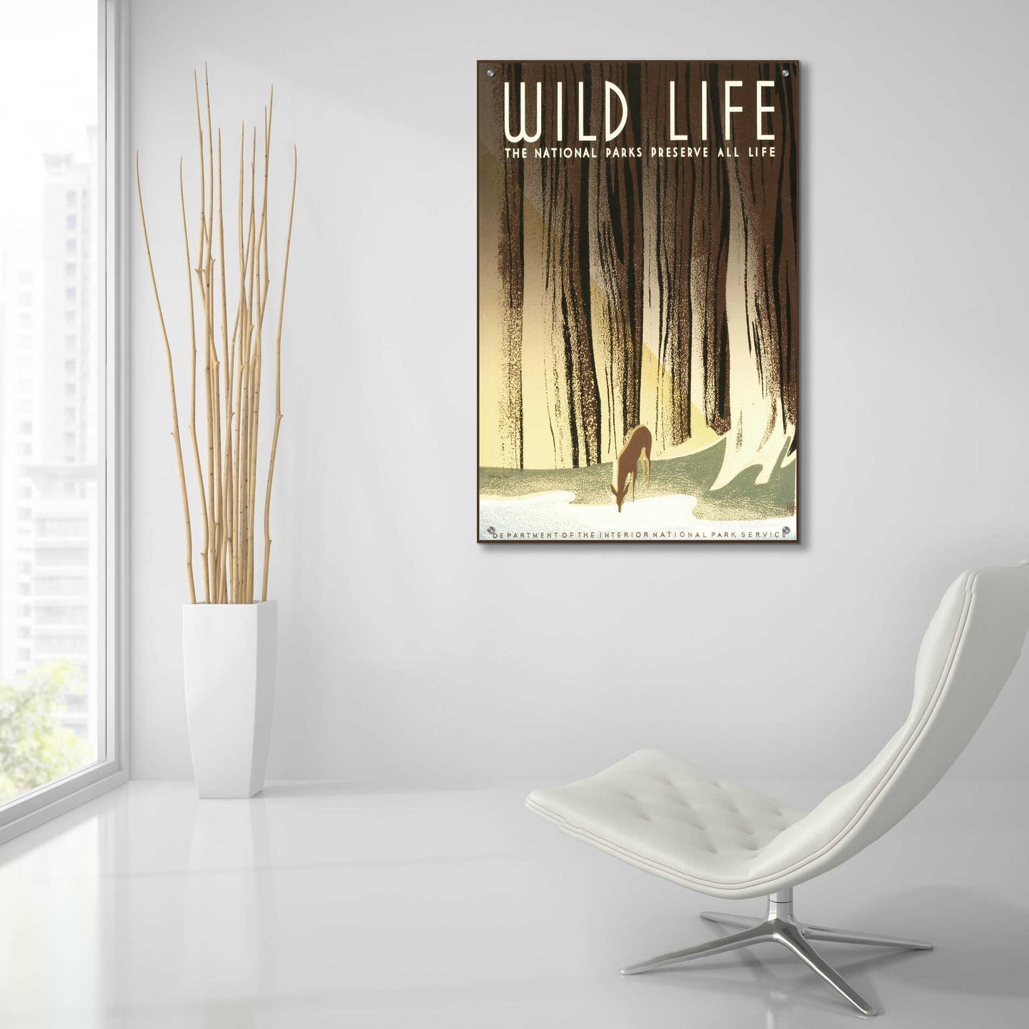 Epic Art 'Wild Life' by Stellar Design Studio, Acrylic Glass Wall Art,24x36