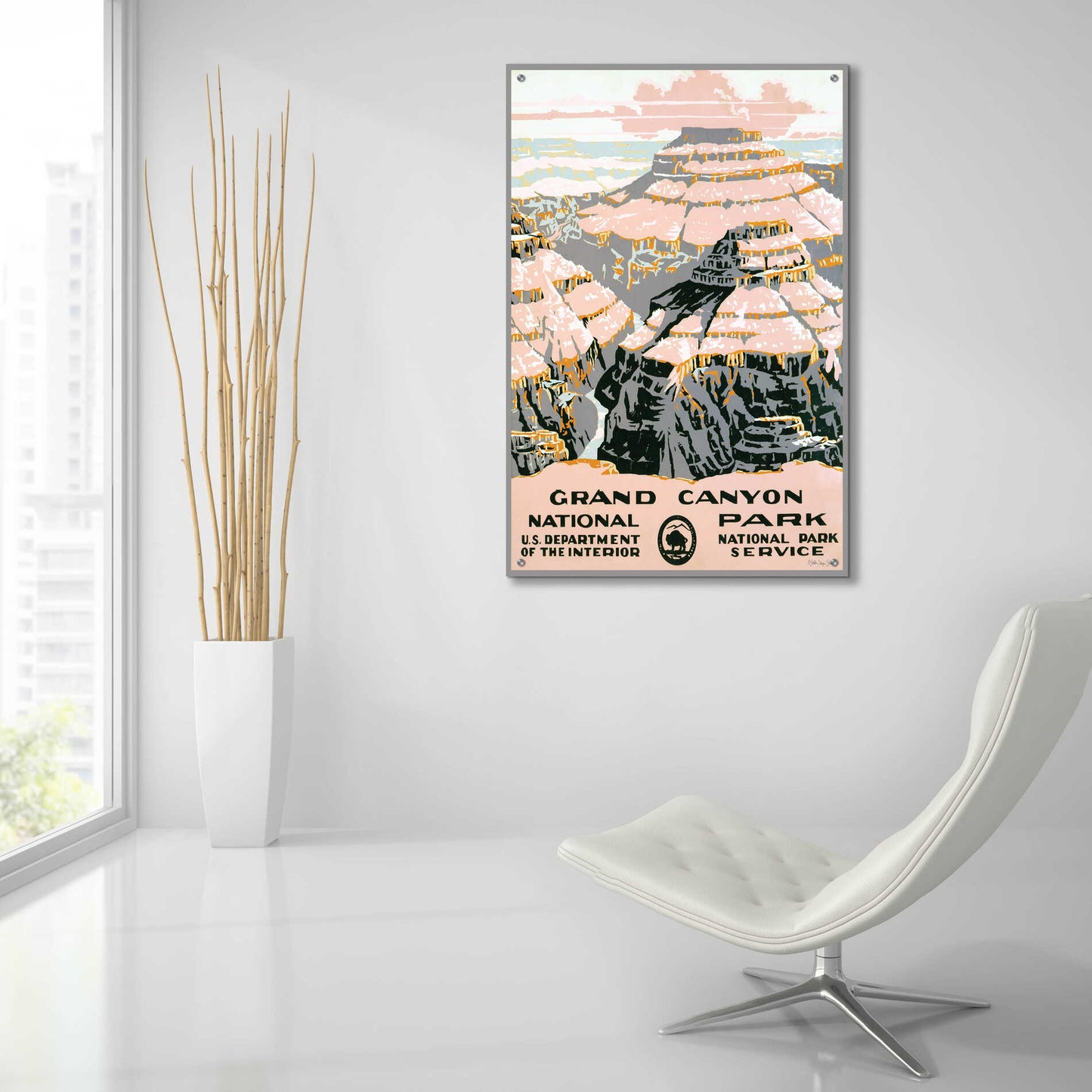 Epic Art 'Grand Canyon' by Stellar Design Studio, Acrylic Glass Wall Art,24x36