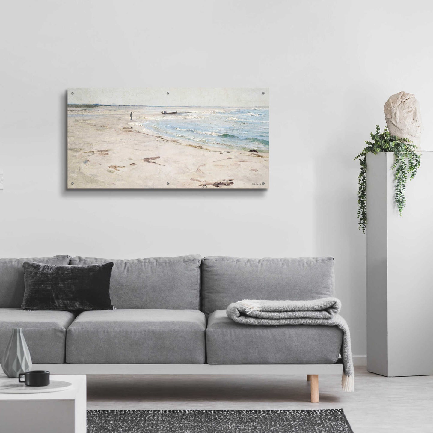 Epic Art 'From the Beach' by Stellar Design Studio, Acrylic Glass Wall Art,48x24