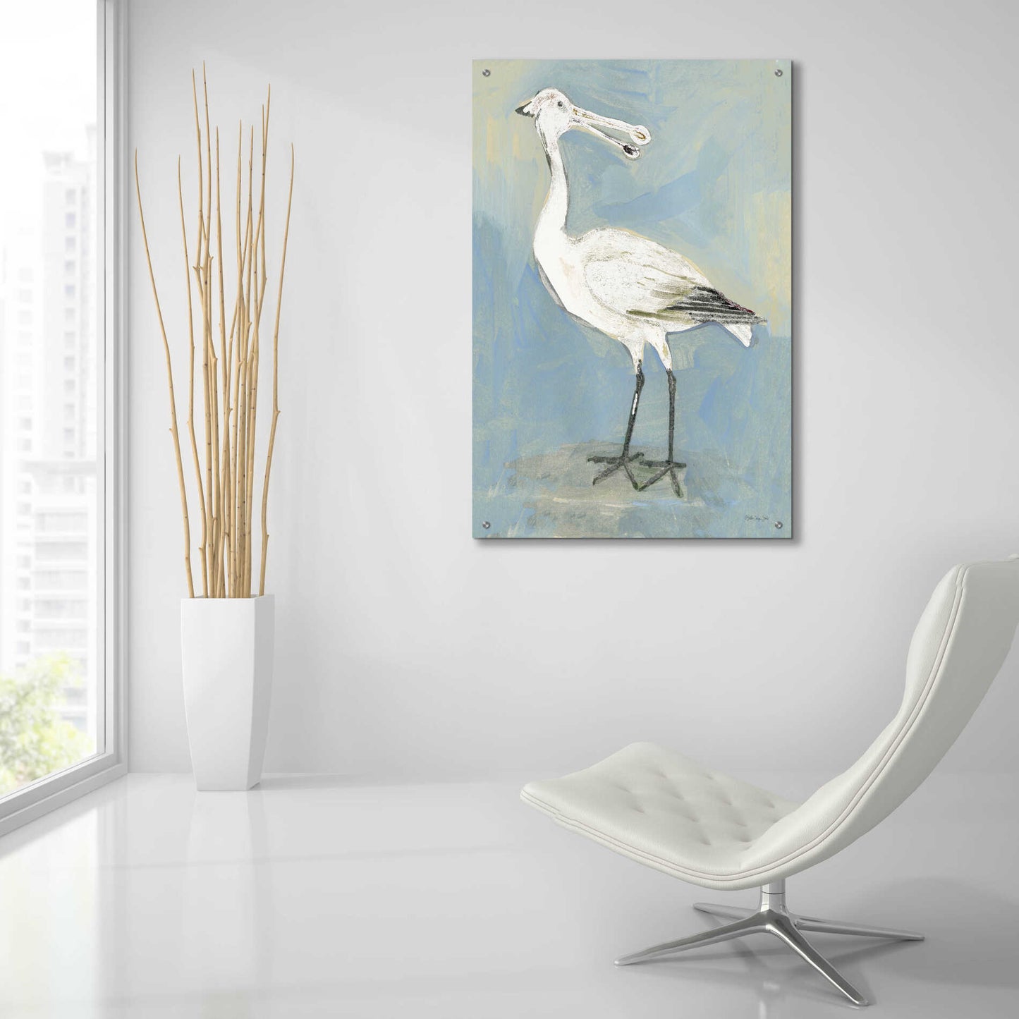 Epic Art 'Sea Bird 1' by Stellar Design Studio, Acrylic Glass Wall Art,24x36