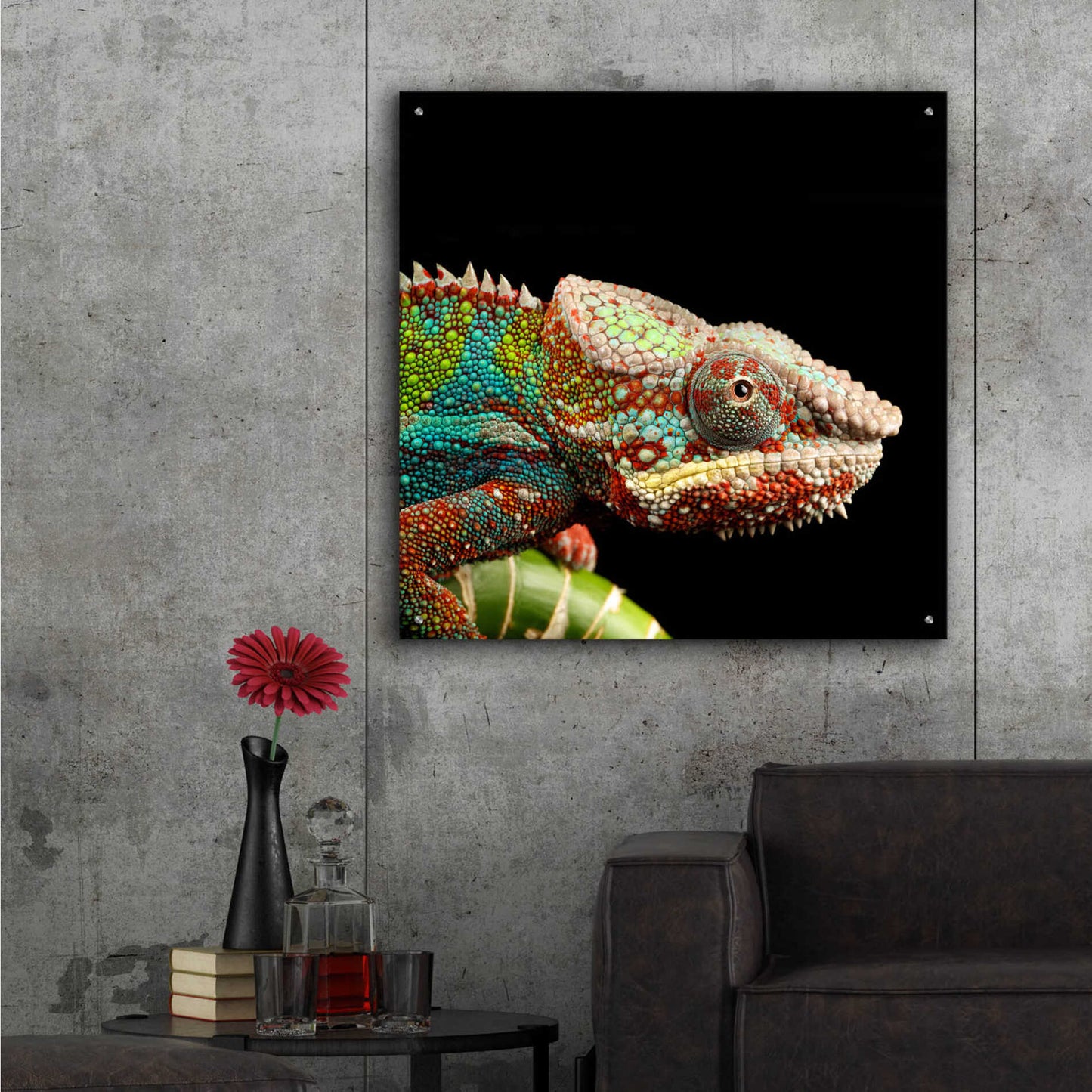 Epic Art 'Hide And Seek' by Epic Portfolio Acrylic Glass Wall Art,36x36