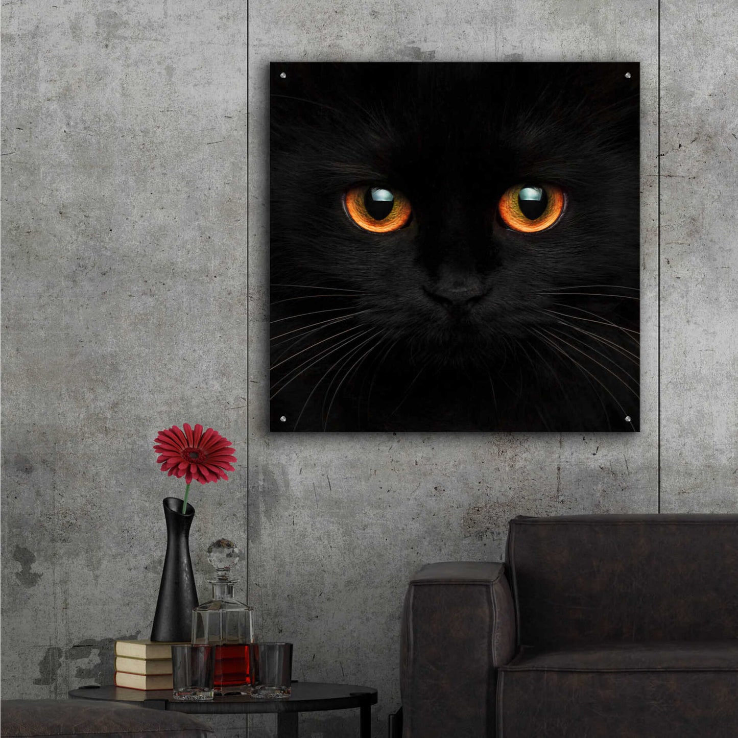 Epic Art 'Hunter' by Epic Portfolio Acrylic Glass Wall Art,36x36