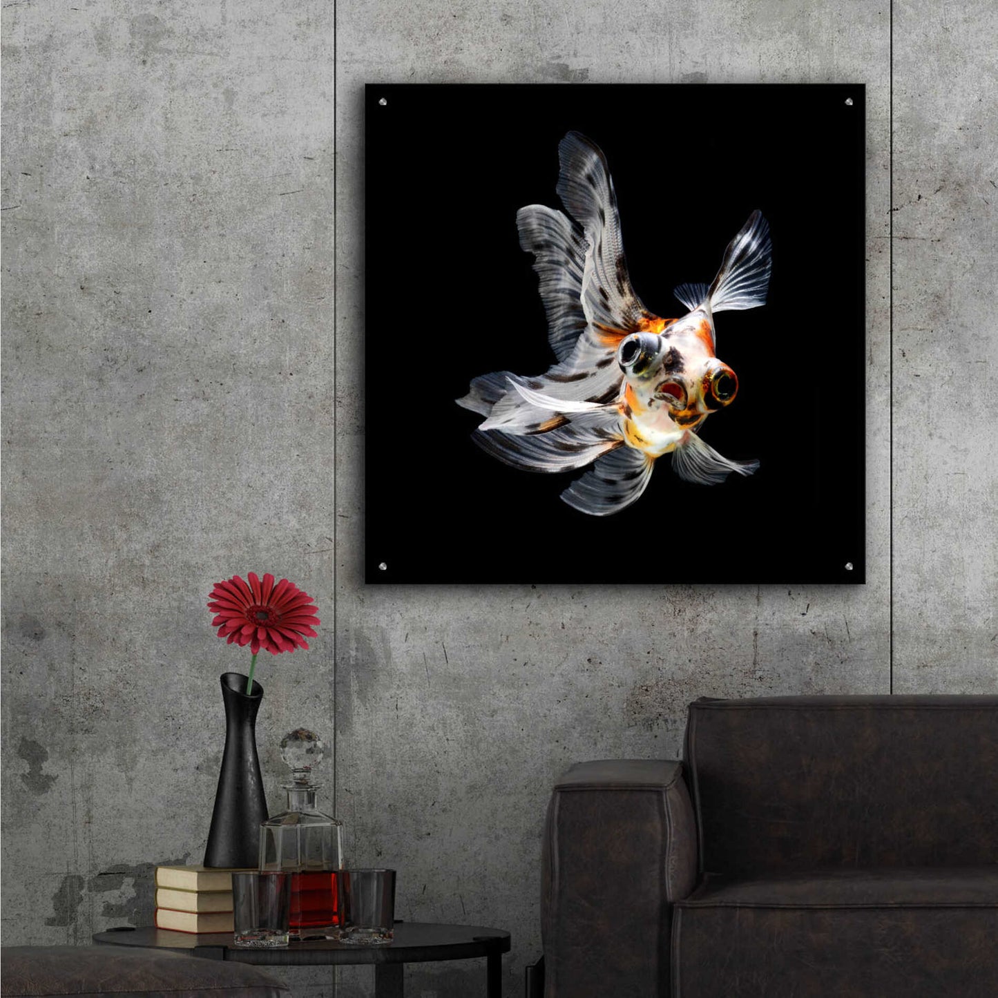 Epic Art 'You Did What' by Epic Portfolio Acrylic Glass Wall Art,36x36