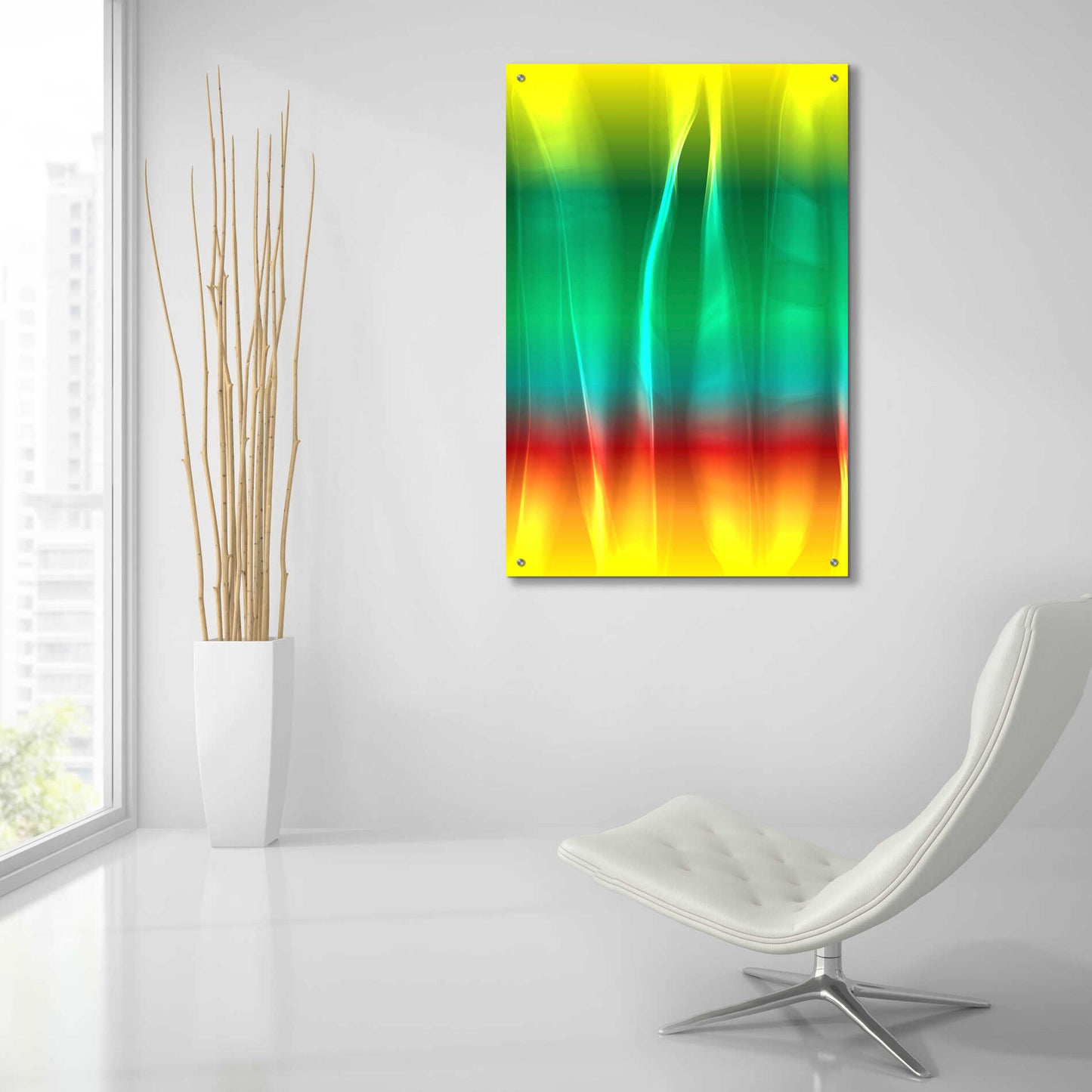 Epic Art 'Mysterious Light 1' by Irena Orlov, Acrylic Glass Wall Art,24x36