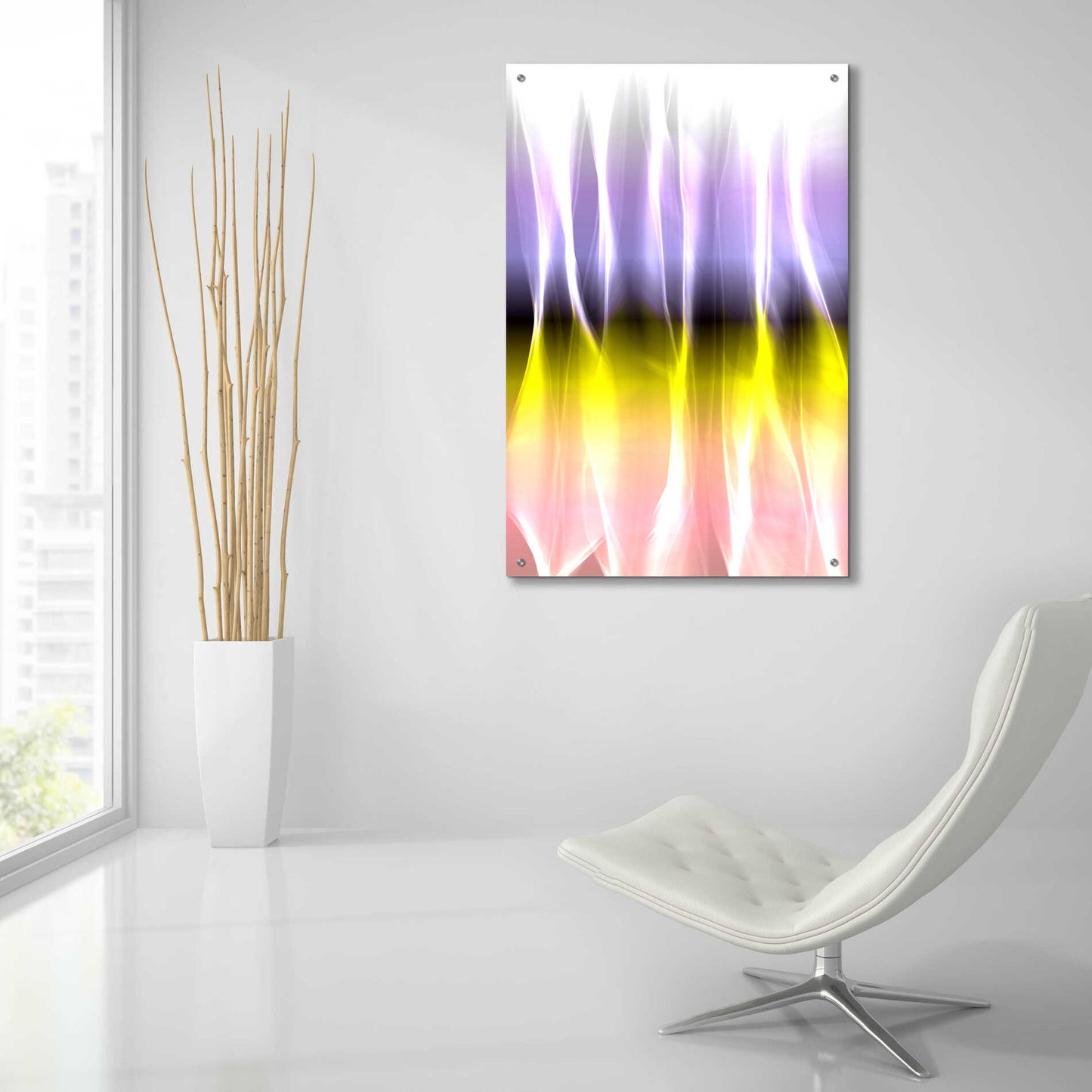 Epic Art 'Mysterious Light 3' by Irena Orlov, Acrylic Glass Wall Art,24x36