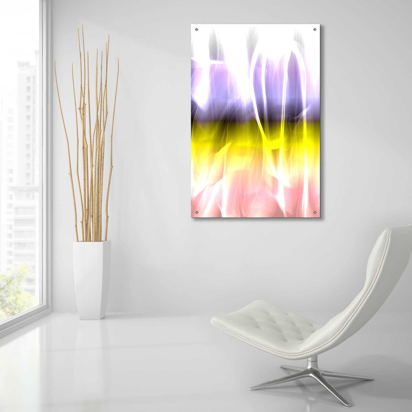 Epic Art 'Mysterious Light 4' by Irena Orlov, Acrylic Glass Wall Art,24x36