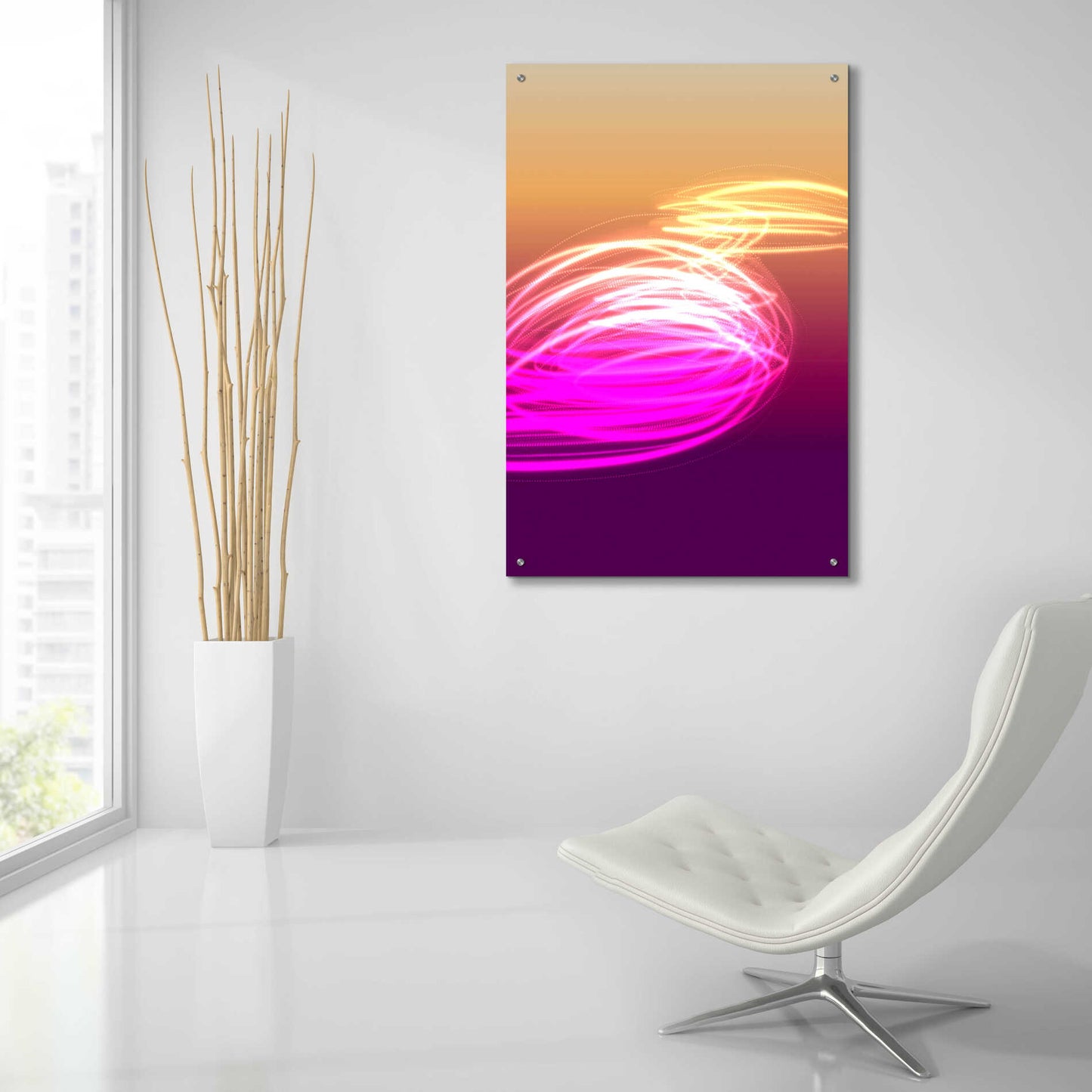 Epic Art 'Mysterious Light 9' by Irena Orlov, Acrylic Glass Wall Art,24x36