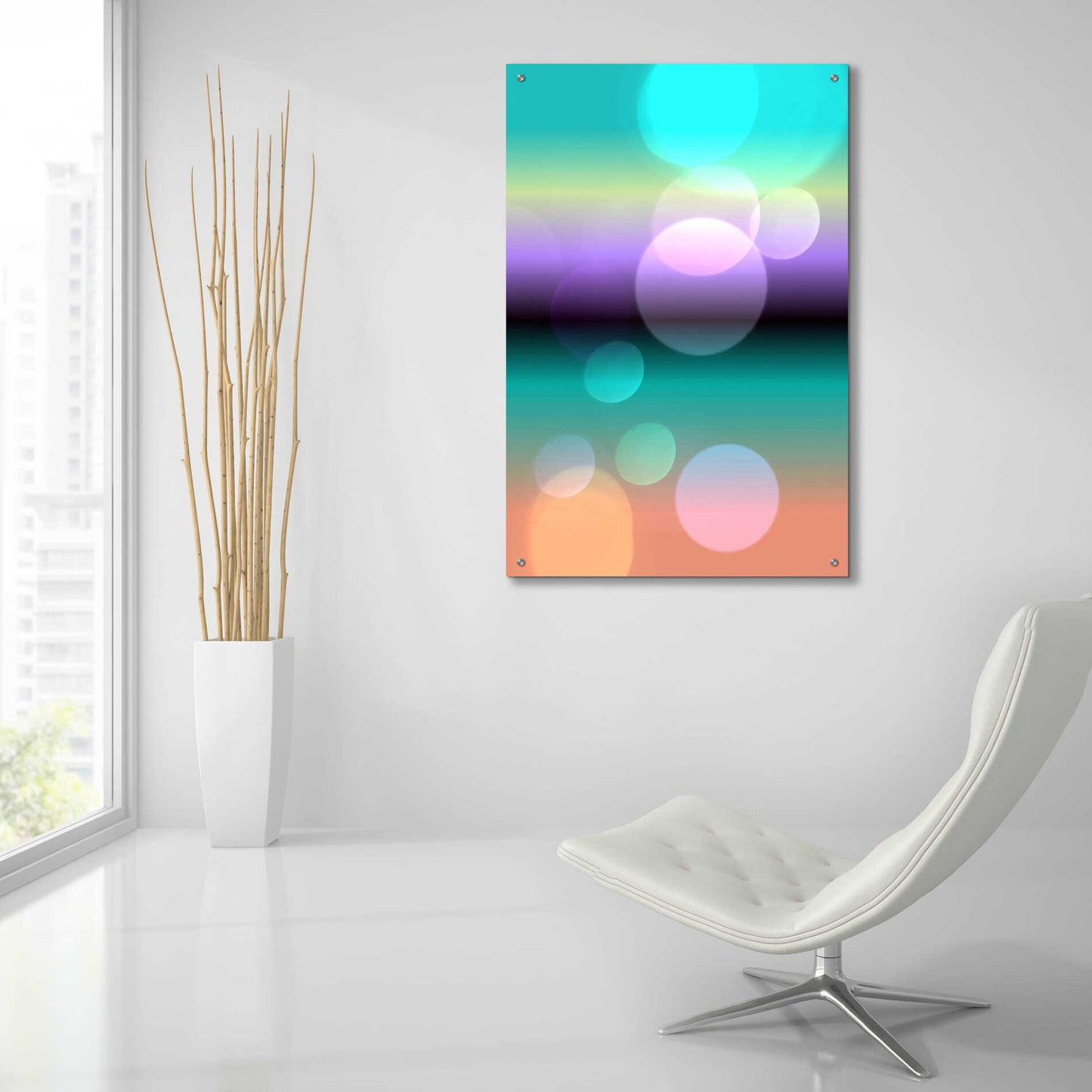 Epic Art 'Mysterious Light 16' by Irena Orlov, Acrylic Glass Wall Art,24x36
