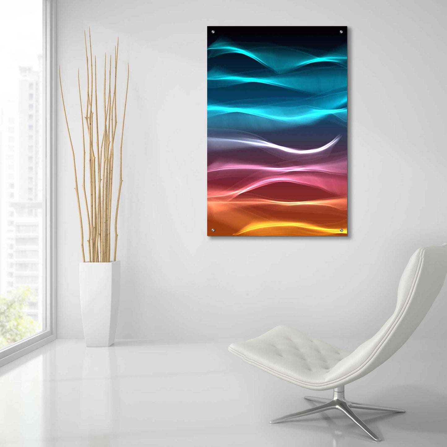 Epic Art 'Mysterious Light 22' by Irena Orlov, Acrylic Glass Wall Art,24x36