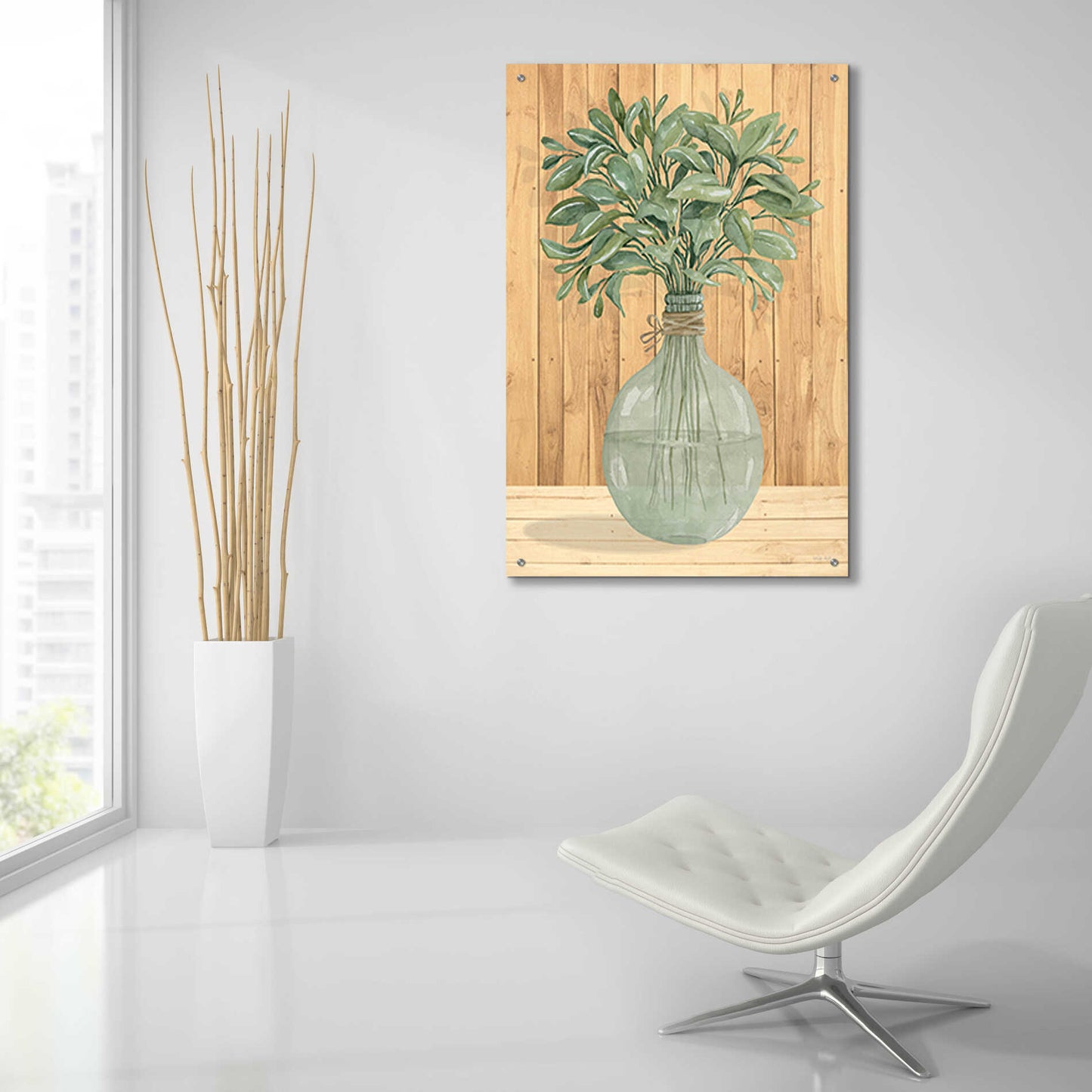 Epic Art 'Happiness II' by Cindy Jacobs, Acrylic Glass Wall Art,24x36
