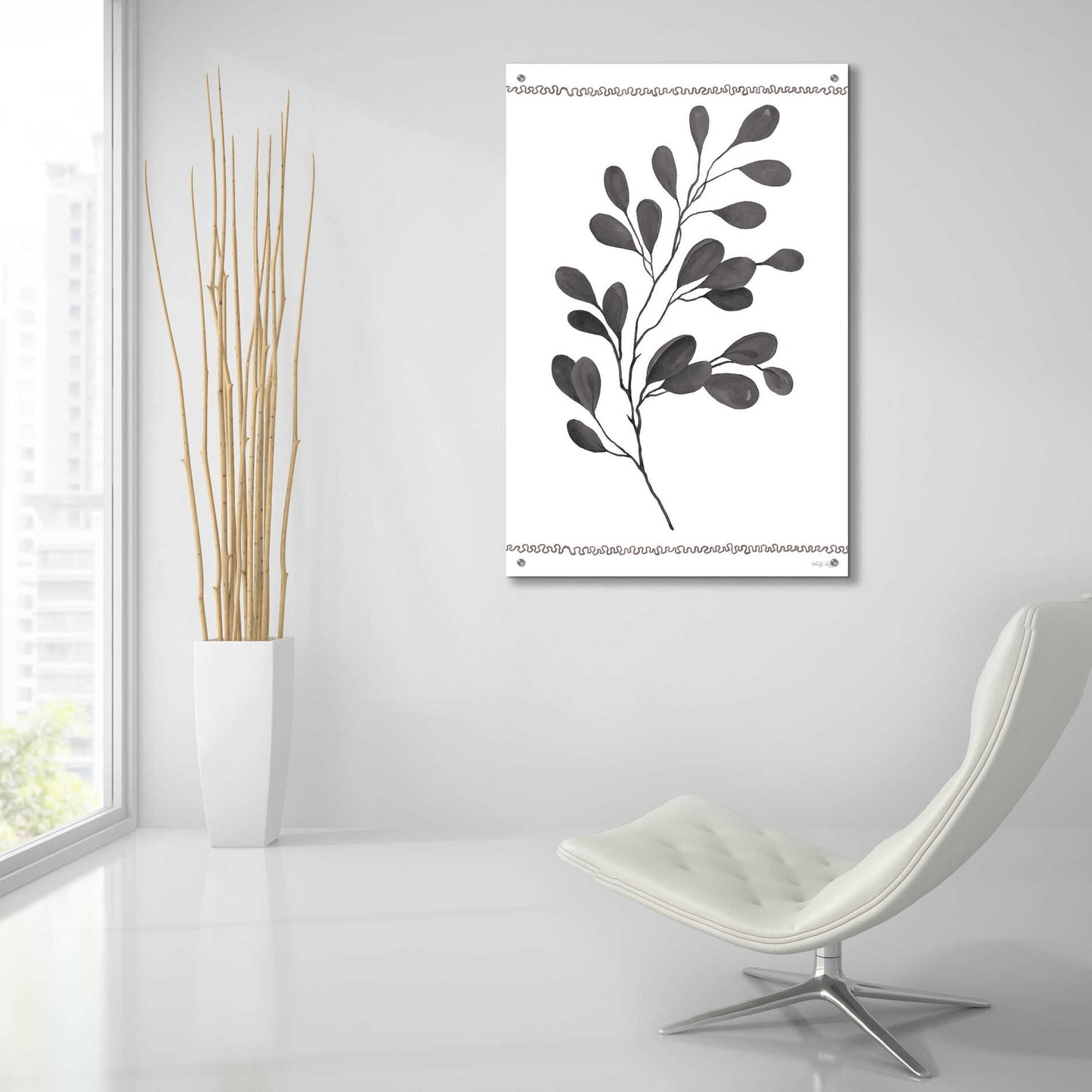 Epic Art 'Leaf Collection I' by Cindy Jacobs, Acrylic Glass Wall Art,24x36