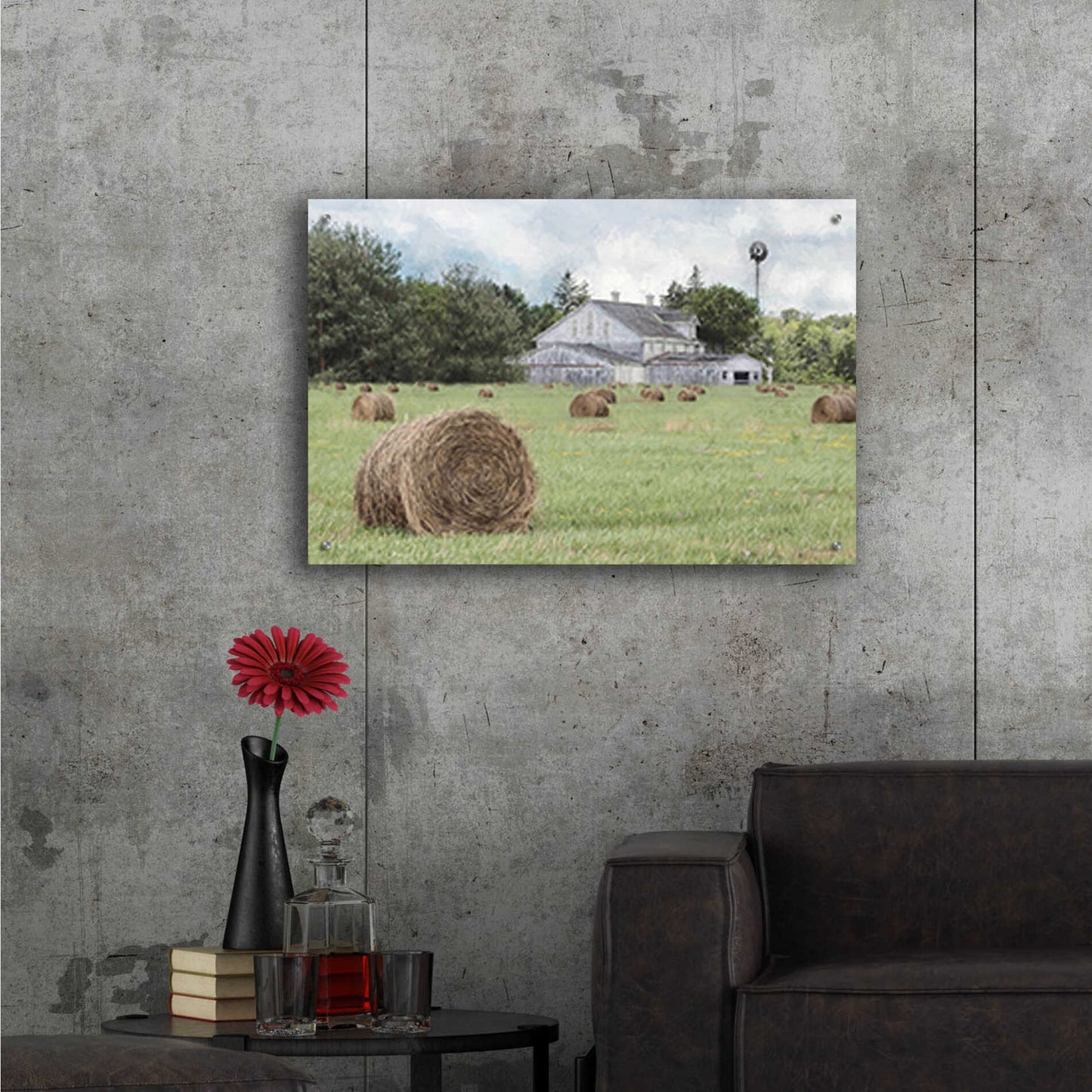 Epic Art 'Summer Bounty' by Lori Deiter, Acrylic Glass Wall Art,36x24