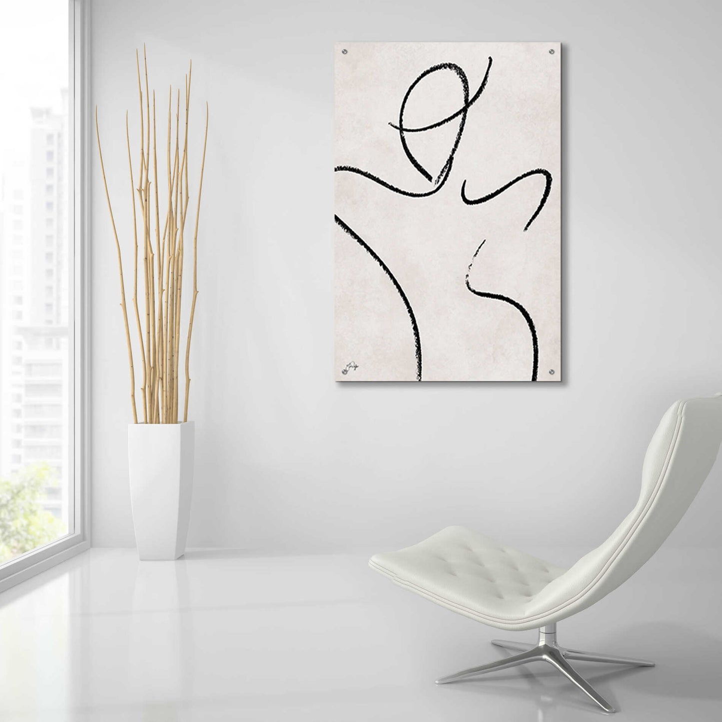 Epic Art 'Miss Carmen' by Yass Naffas Designs, Acrylic Glass Wall Art,24x36