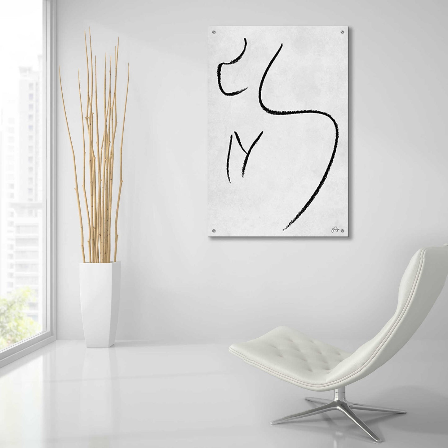 Epic Art 'Body Positive Self Love' by Yass Naffas Designs, Acrylic Glass Wall Art,24x36