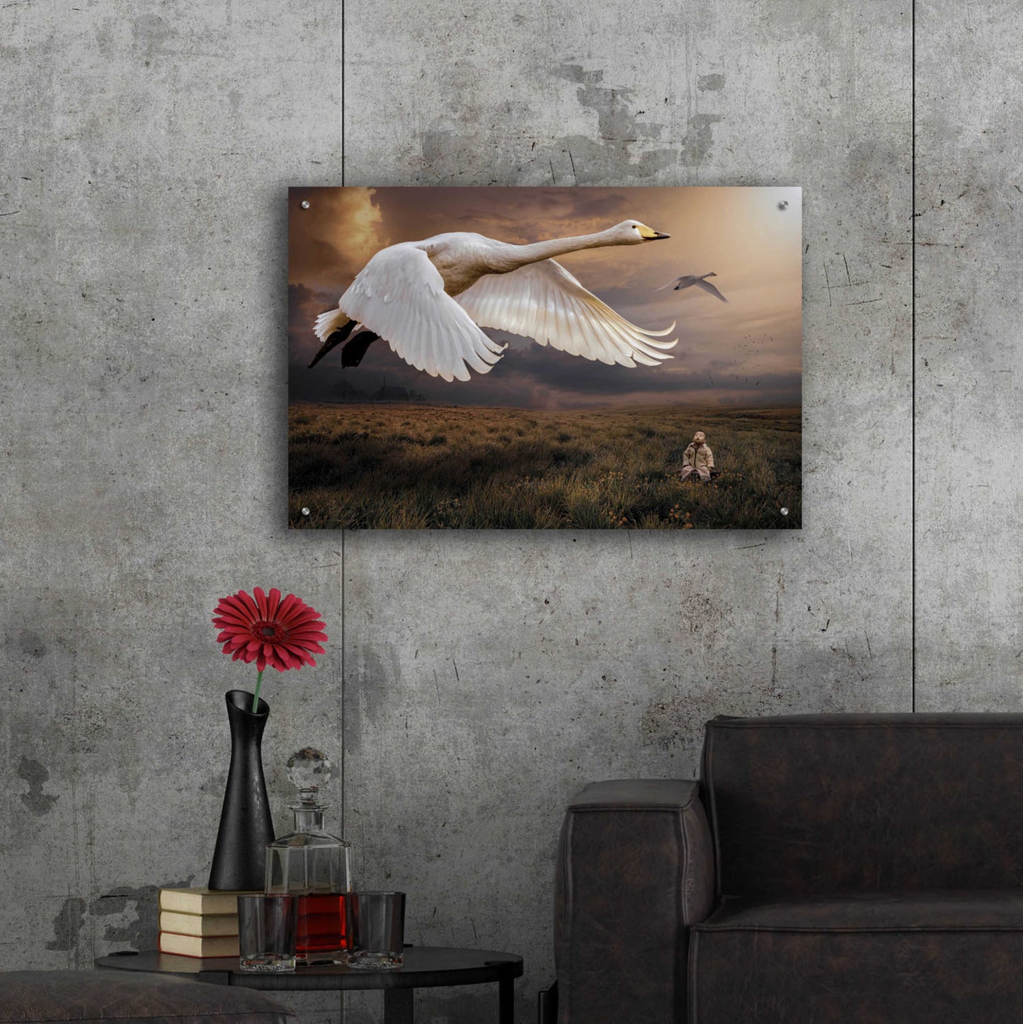 Epic Art 'Take Flight' by Alan, Acrylic Glass Wall Art,36x24