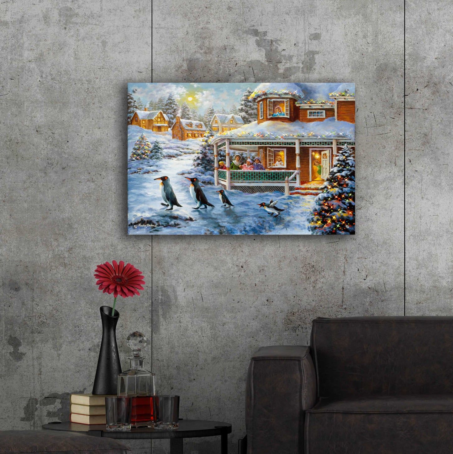 Epic Art 'Hey! Wait For Me' by Nicky Boehme, Acrylic Glass Wall Art,36x24