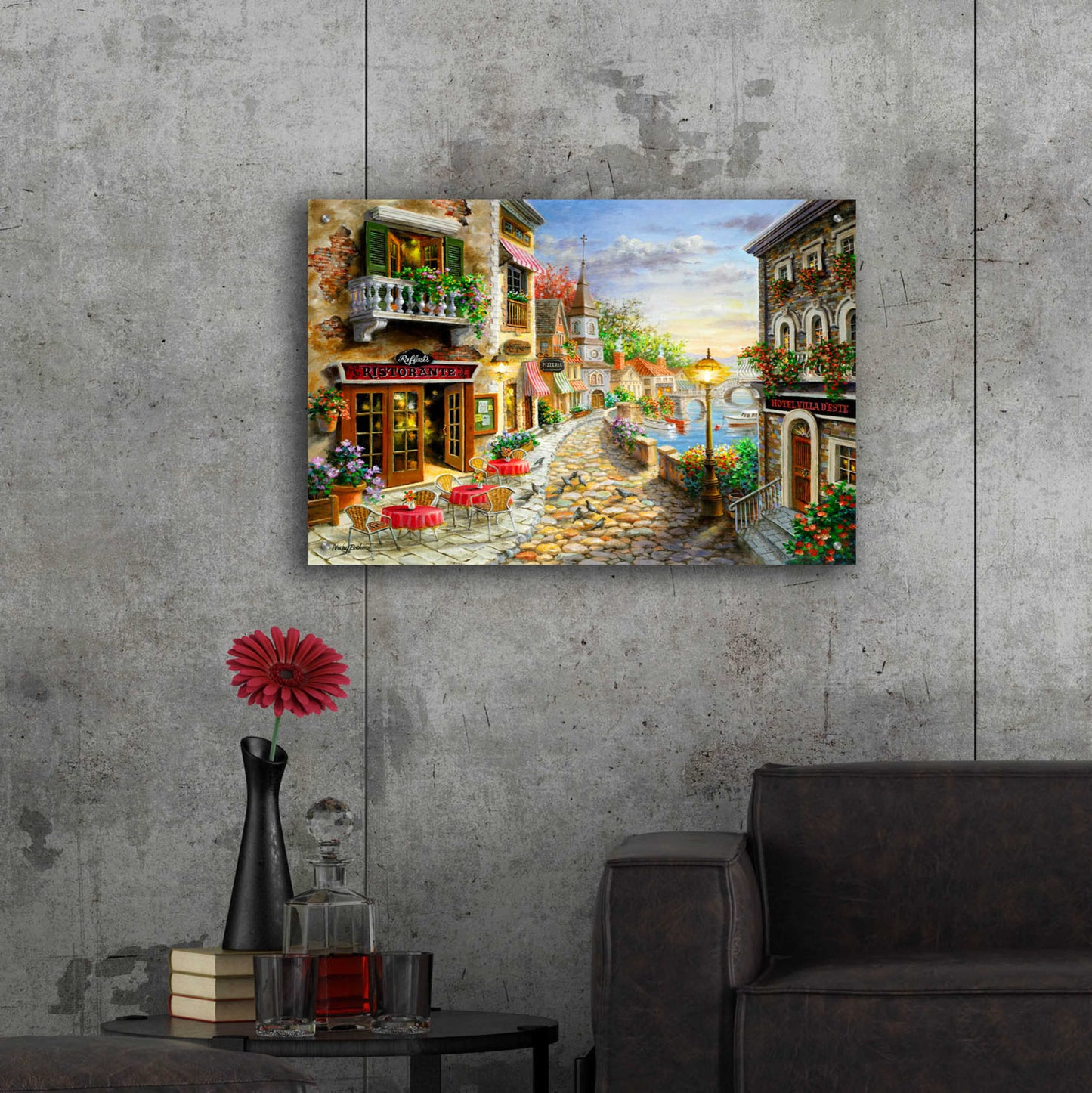 Epic Art 'Invitation To Dine' by Nicky Boehme, Acrylic Glass Wall Art,36x24