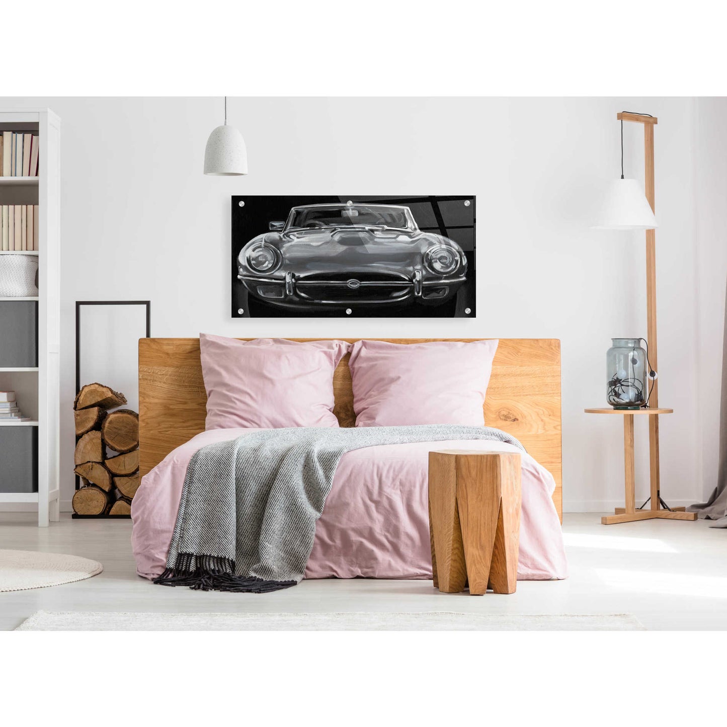 Epic Art 'European Sports Car I' by Ethan Harper, Acrylic Glass Wall Art,48x24