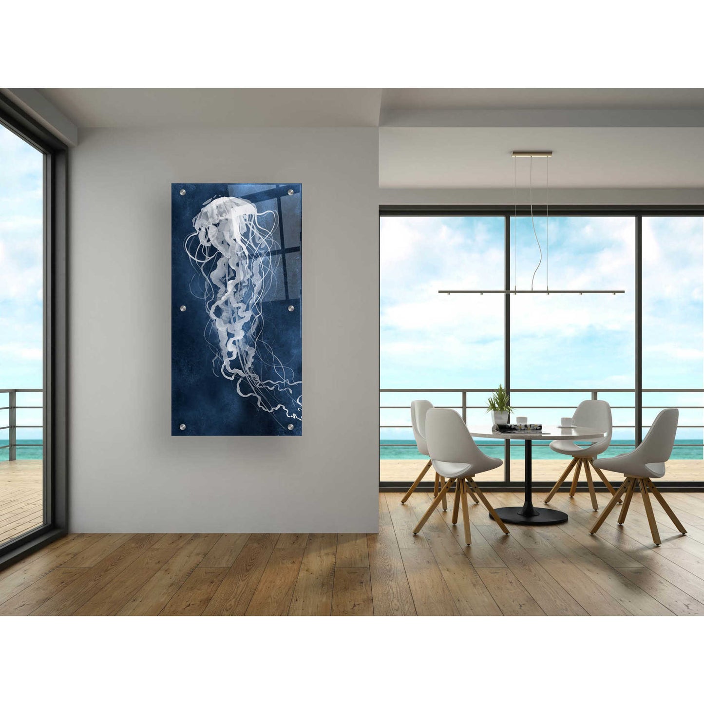 Epic Art 'Under Sway I' by Grace Popp, Acrylic Glass Wall Art,24x48